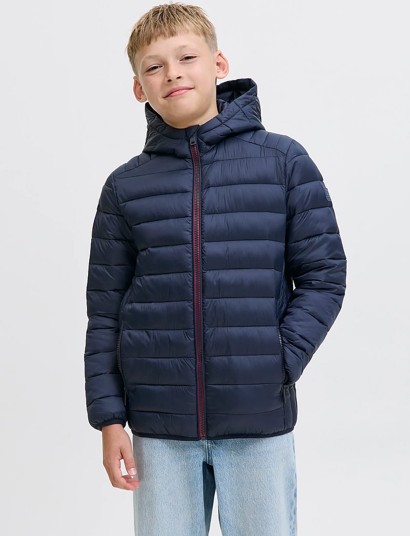 Jack & Jones - JJEBRADLEY LIGHT PUFFER HOOD JNR - shop by age - sky captain - 0