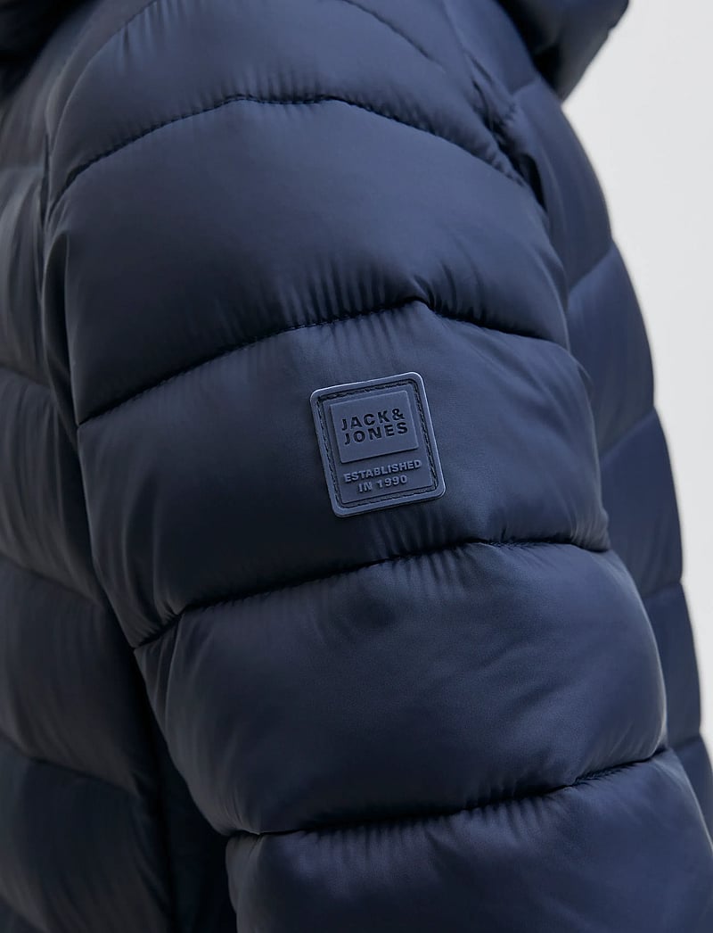 Jack & Jones - JJEBRADLEY LIGHT PUFFER HOOD JNR - shop by age - sky captain - 4