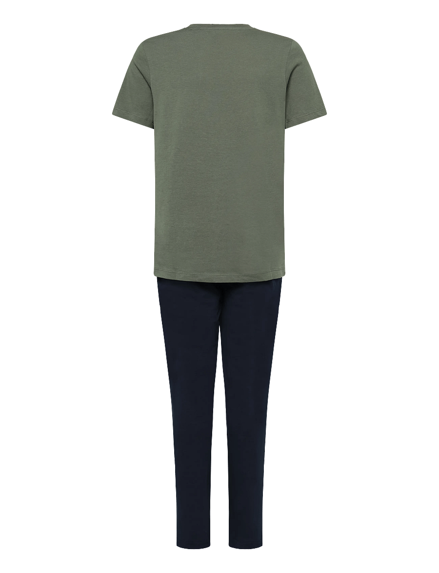 Jack & Jones - JACEVEREST SS TEE AND PANTS SET W JNR - sæt med kortærmet t-shirt - beetle - 2