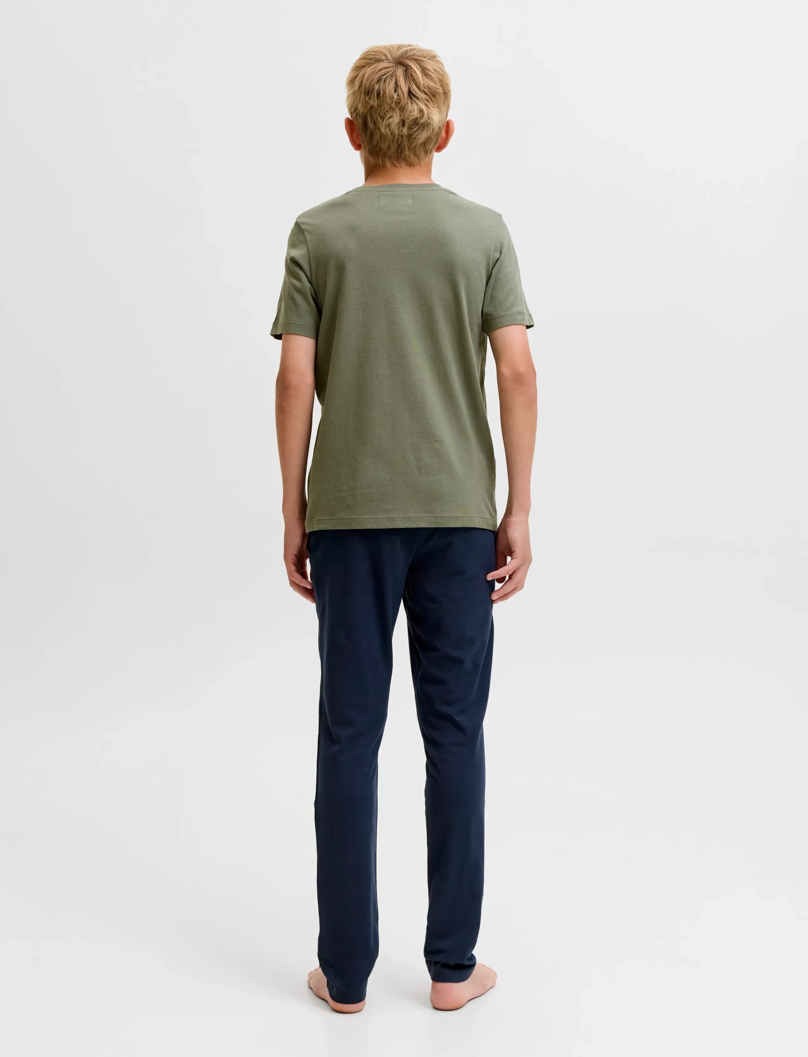 Jack & Jones - JACEVEREST SS TEE AND PANTS SET W JNR - beetle - 2