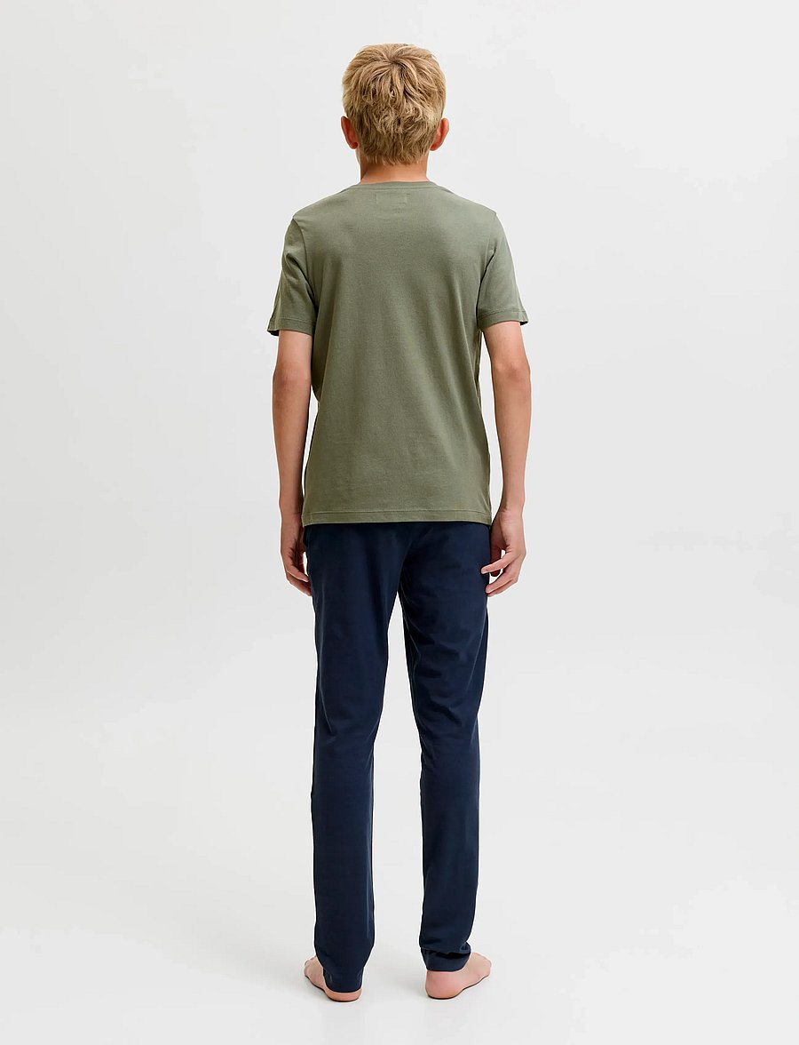 Jack & Jones - JACEVEREST SS TEE AND PANTS SET W JNR - beetle - 2