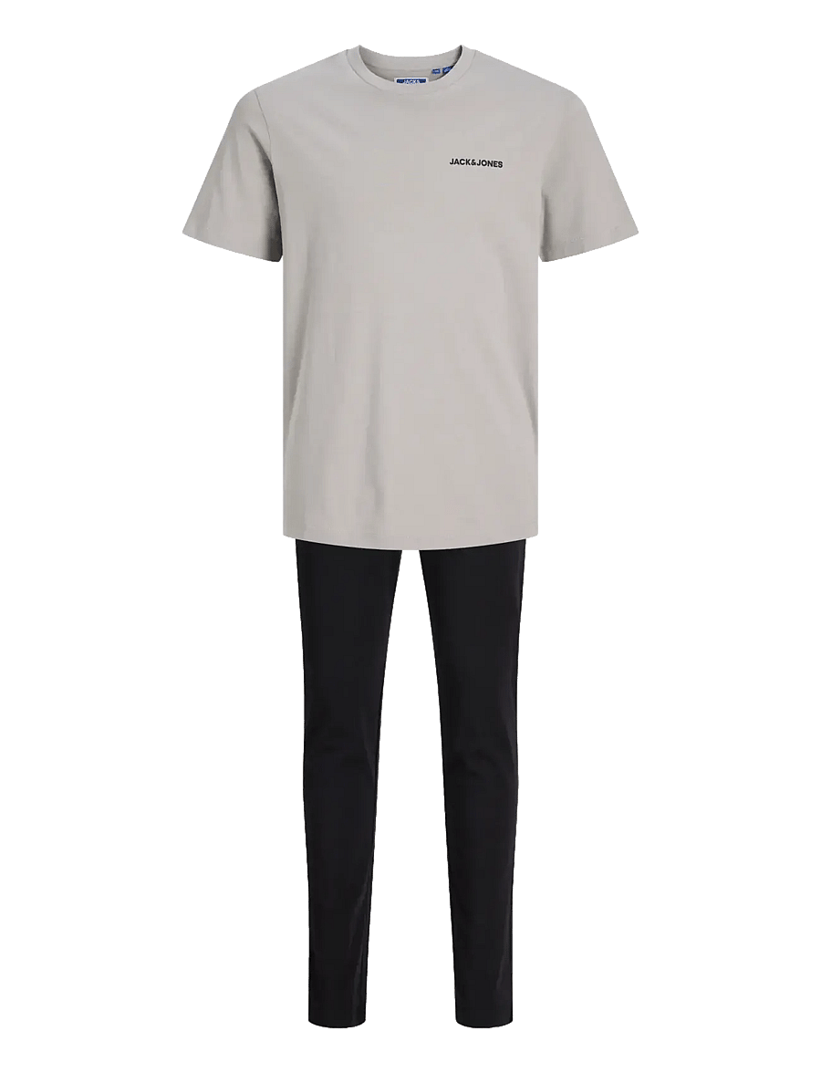 Jack & Jones - JACEVEREST SS TEE AND PANTS SET W JNR - drizzle - 1