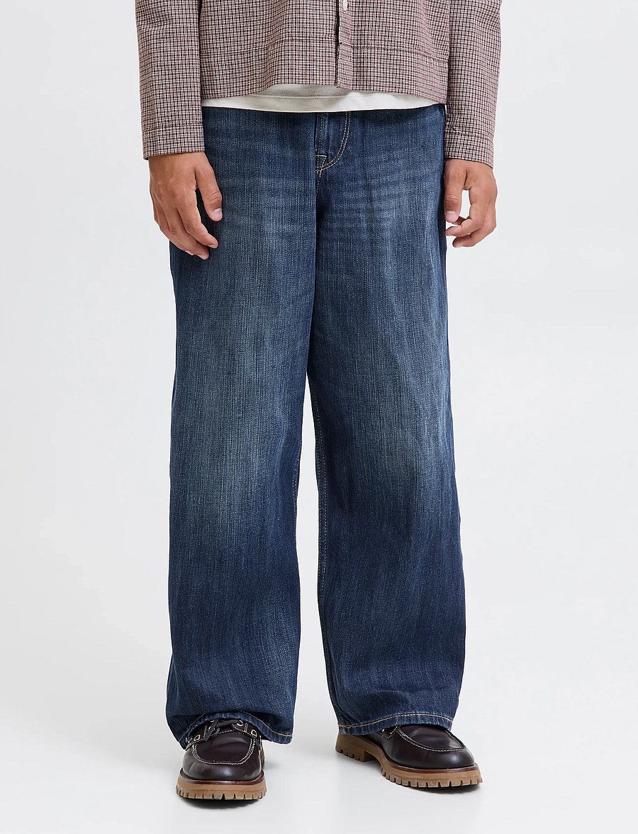 Jack & Jones - JJIRON JJORIGINAL GE 117 JNR - loose jeans - blue denim - 0