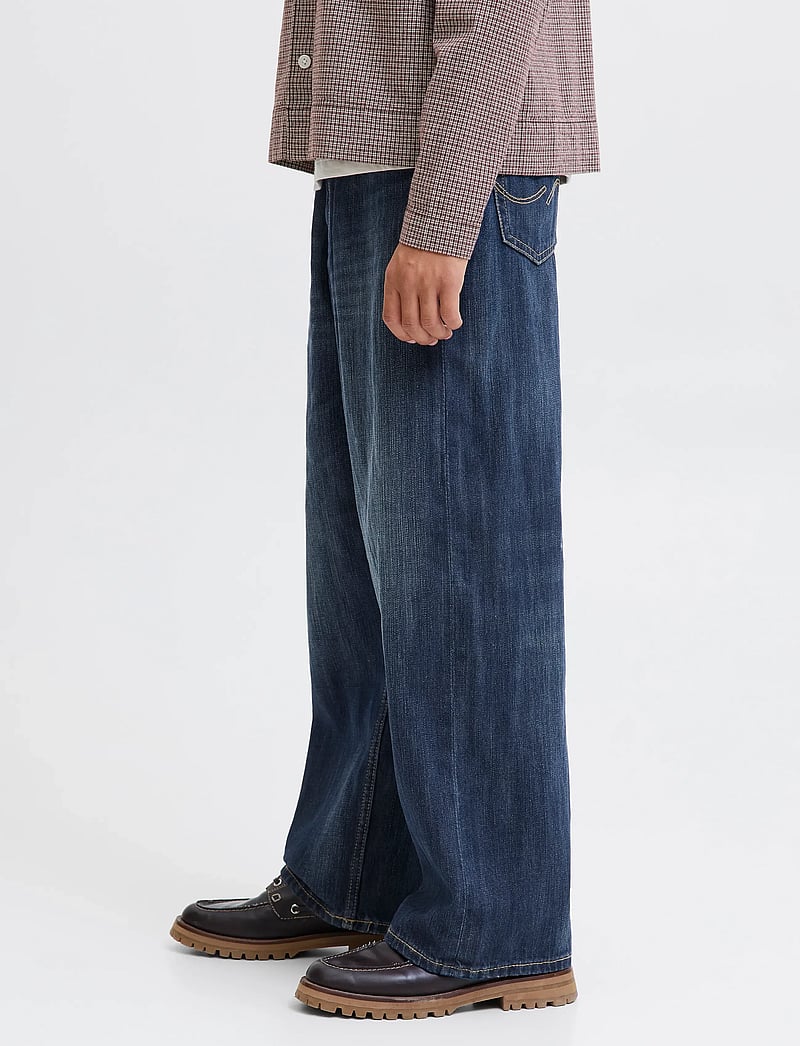 Jack & Jones - JJIRON JJORIGINAL GE 117 JNR - alt laienevad teksad - blue denim - 5