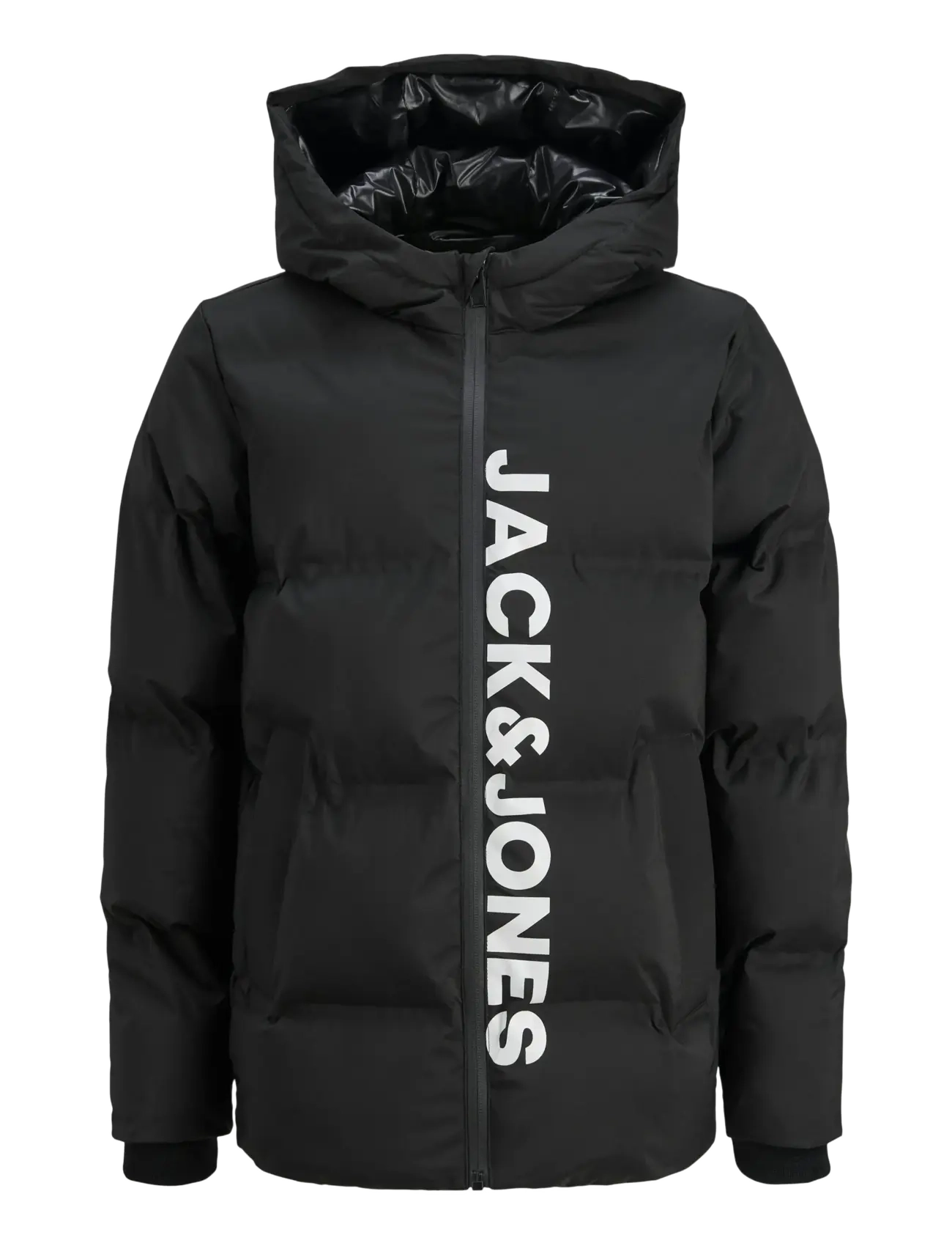 Jack & Jones JJKAITO PUFFER JACKET LN JNR - Oberbekleidung - BLACK / black