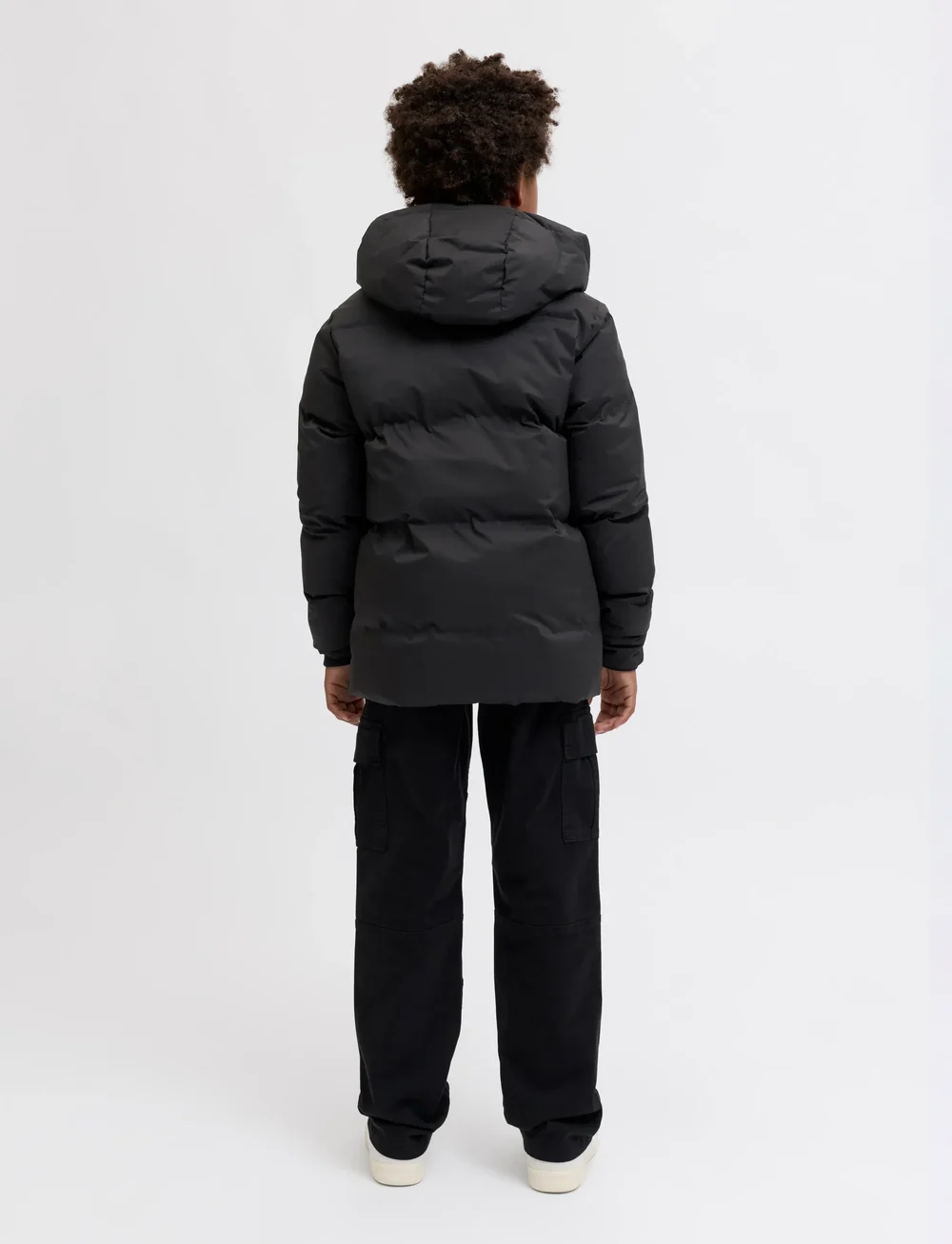 Jack & Jones - JJKAITO PUFFER JACKET LN JNR - winterjacke - black - 2