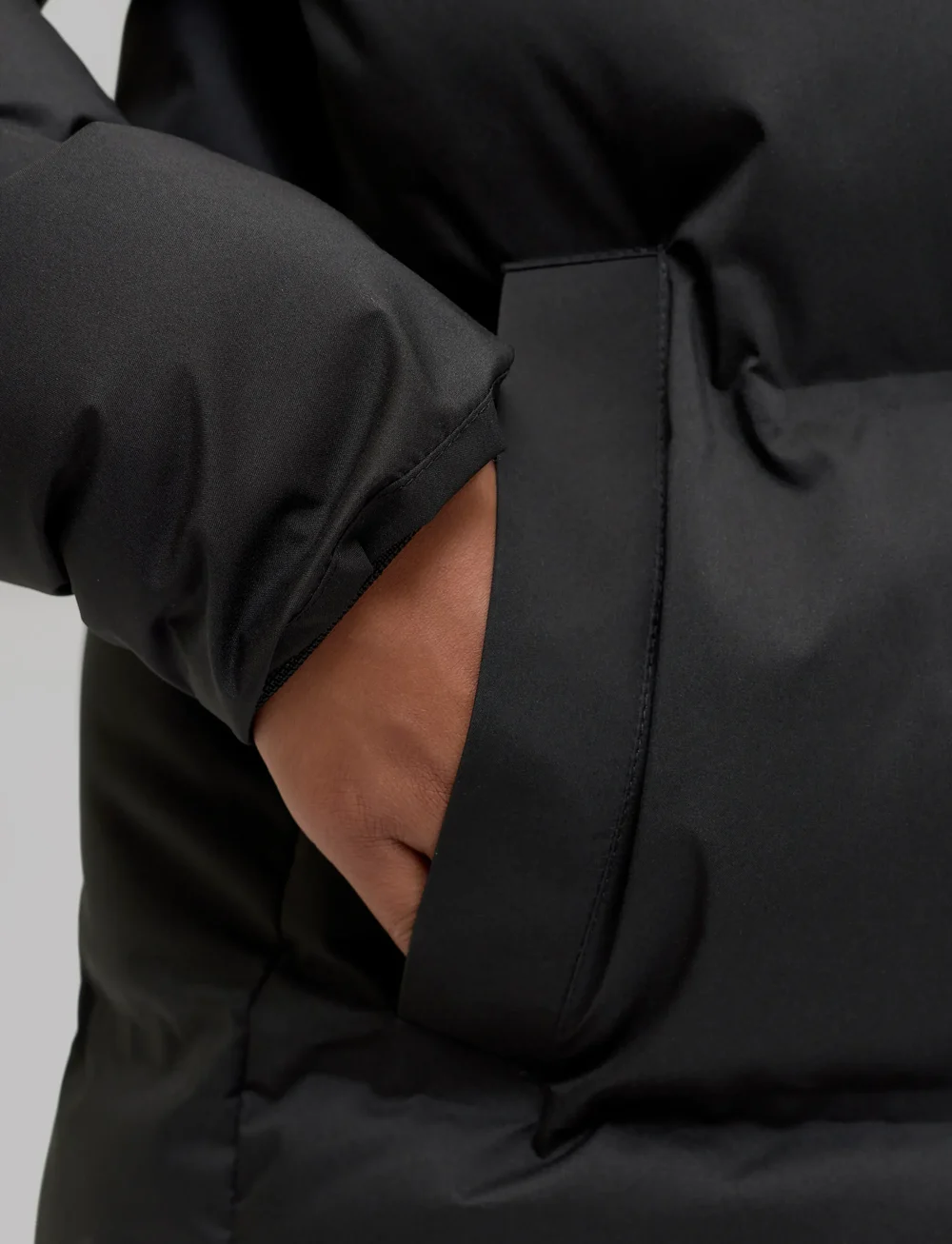 Jack & Jones - JJKAITO PUFFER JACKET LN JNR - winterjacke - black - 4