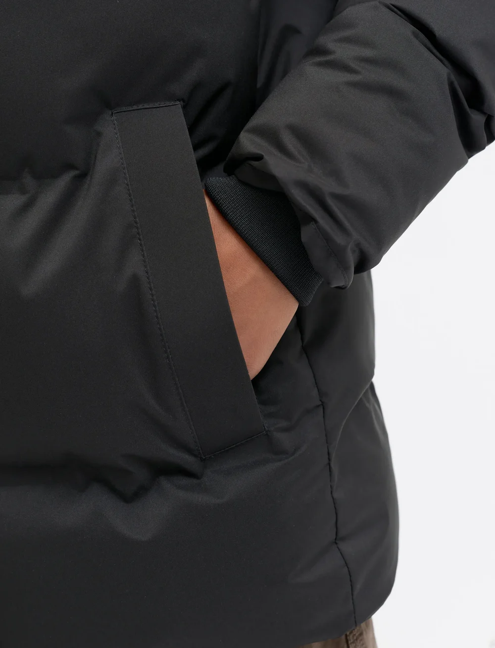 Jack & Jones - JJKAITO PUFFER JACKET LN JNR - winterjacke - black - 5