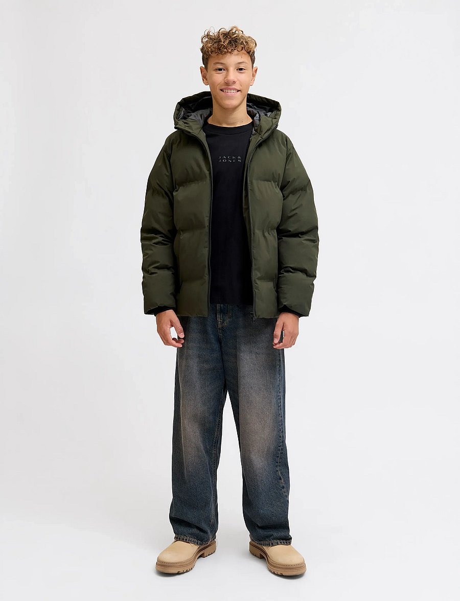 Jack & Jones - JJKAITO PUFFER JACKET LN JNR - veste d'hiver - rosin - 5