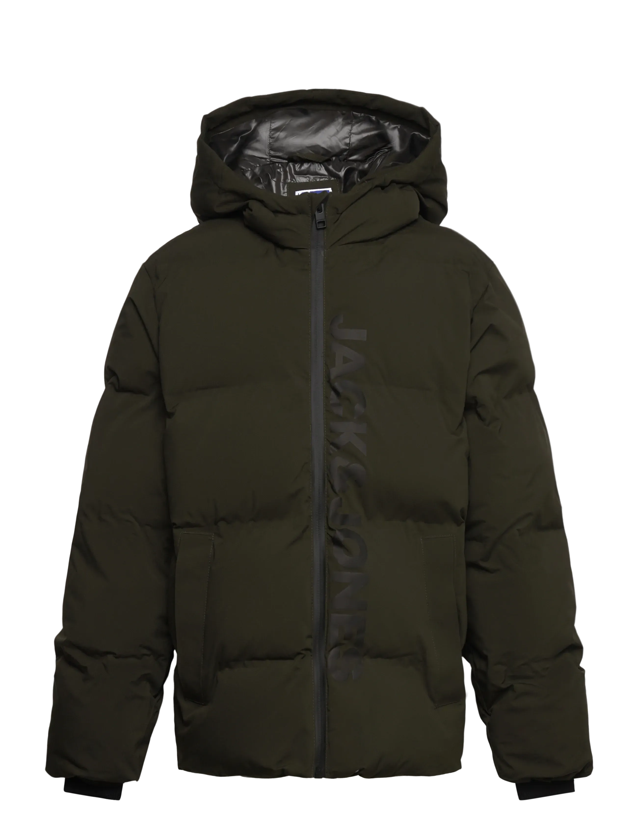 JACK & JONES Jjkaito Puffer Jacke Ln Jnr Grün - 140 - Kinder