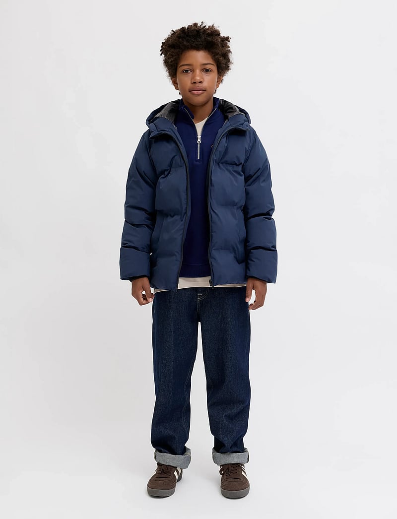 Jack & Jones - JJKAITO PUFFER JACKET LN JNR - talvejope - sky captain - 0