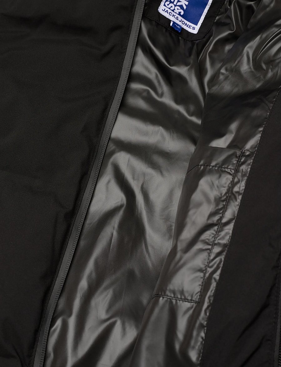 Jack & Jones - JJKAITO PUFFER JACKET MNI - vinterjackor - black - 4