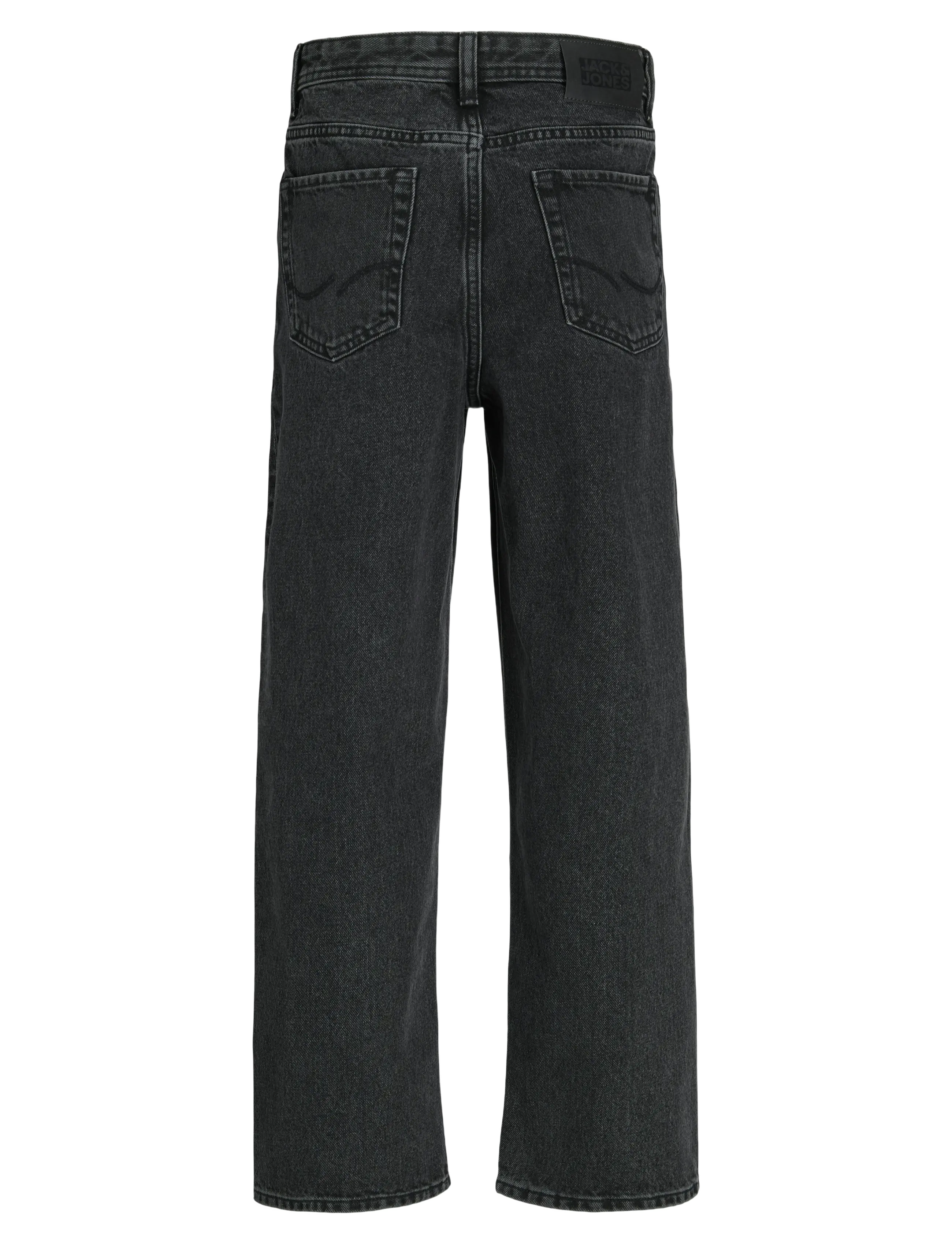 Jack & Jones - JJIRON JJORIGINAL AKM 823 NOOS JNR - laia säärega teksad - black denim - 2