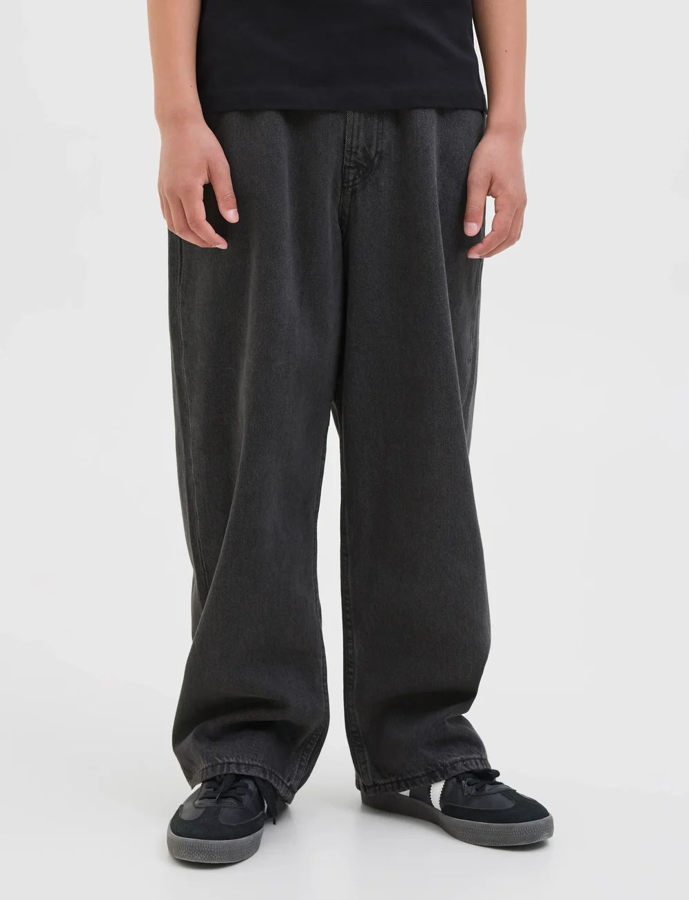 Jack & Jones - JJIRON JJORIGINAL AKM 823 NOOS JNR - brede jeans - black denim - 0