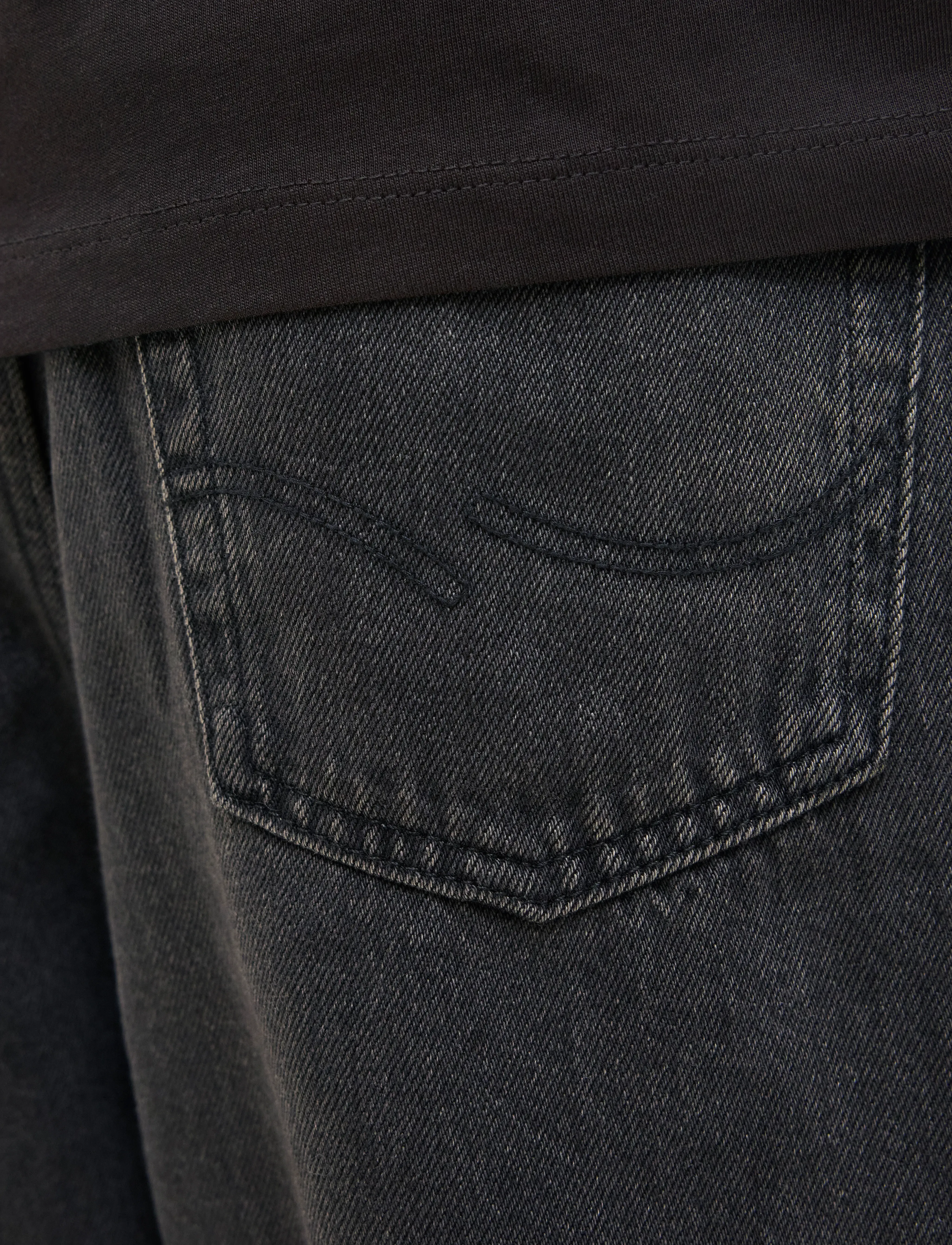 Jack & Jones - JJIRON JJORIGINAL AKM 823 NOOS JNR - laia säärega teksad - black denim - 4