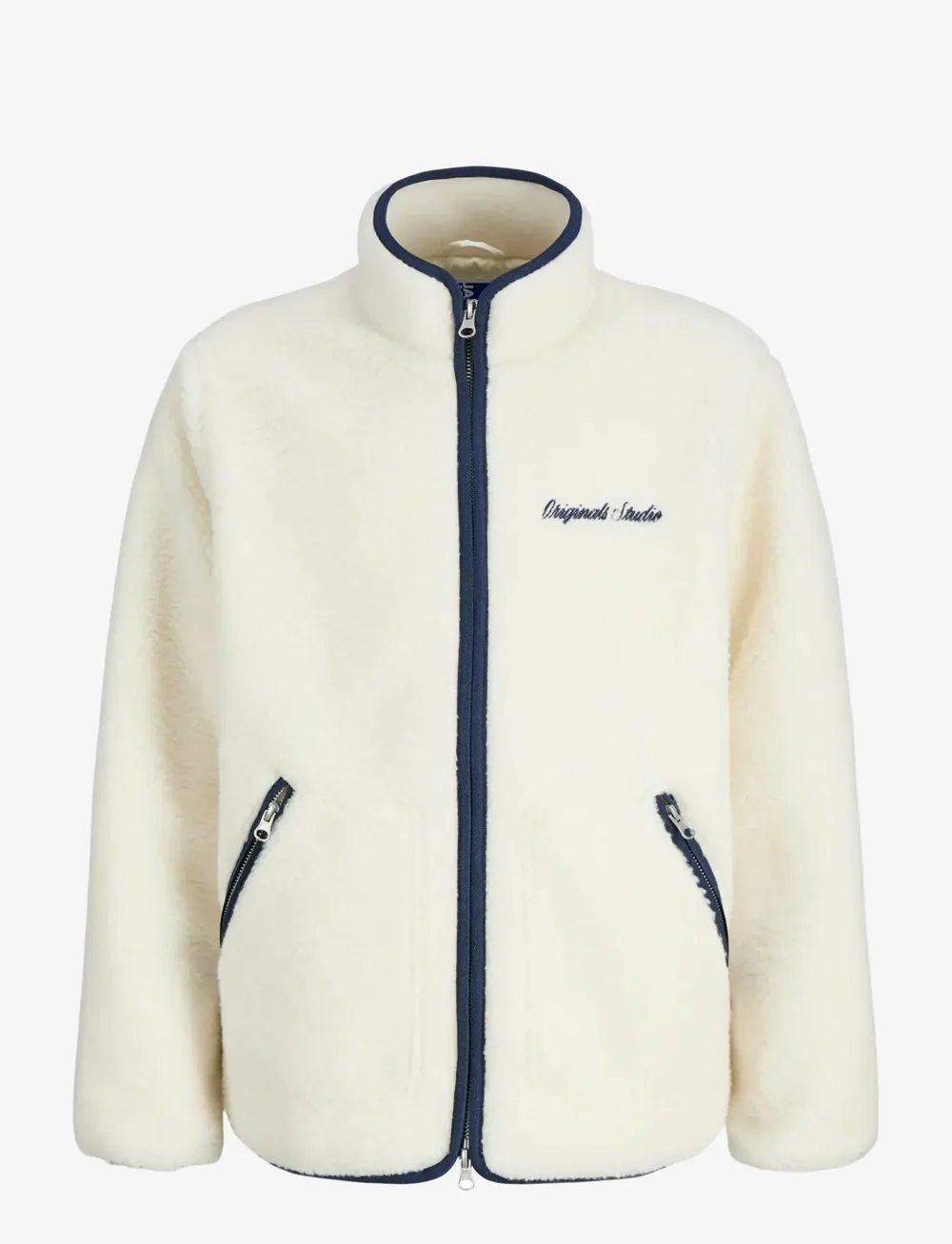 Jack & Jones - JORNORREBRO TEDDY JACKET JNR - fleecejacken - cloud dancer - 1
