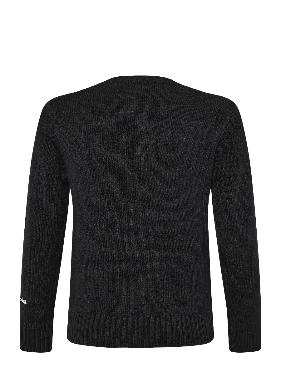 Jack & Jones - JORNORREBRO KNIT CREW NECK SN JNR - trøjer - black - 2