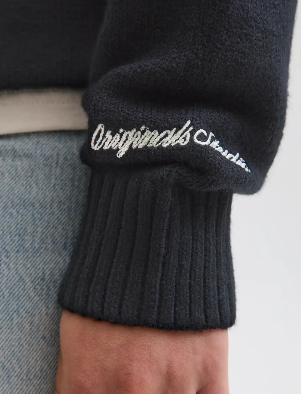 Jack & Jones - JORNORREBRO KNIT CREW NECK SN JNR - pullover - black - 4