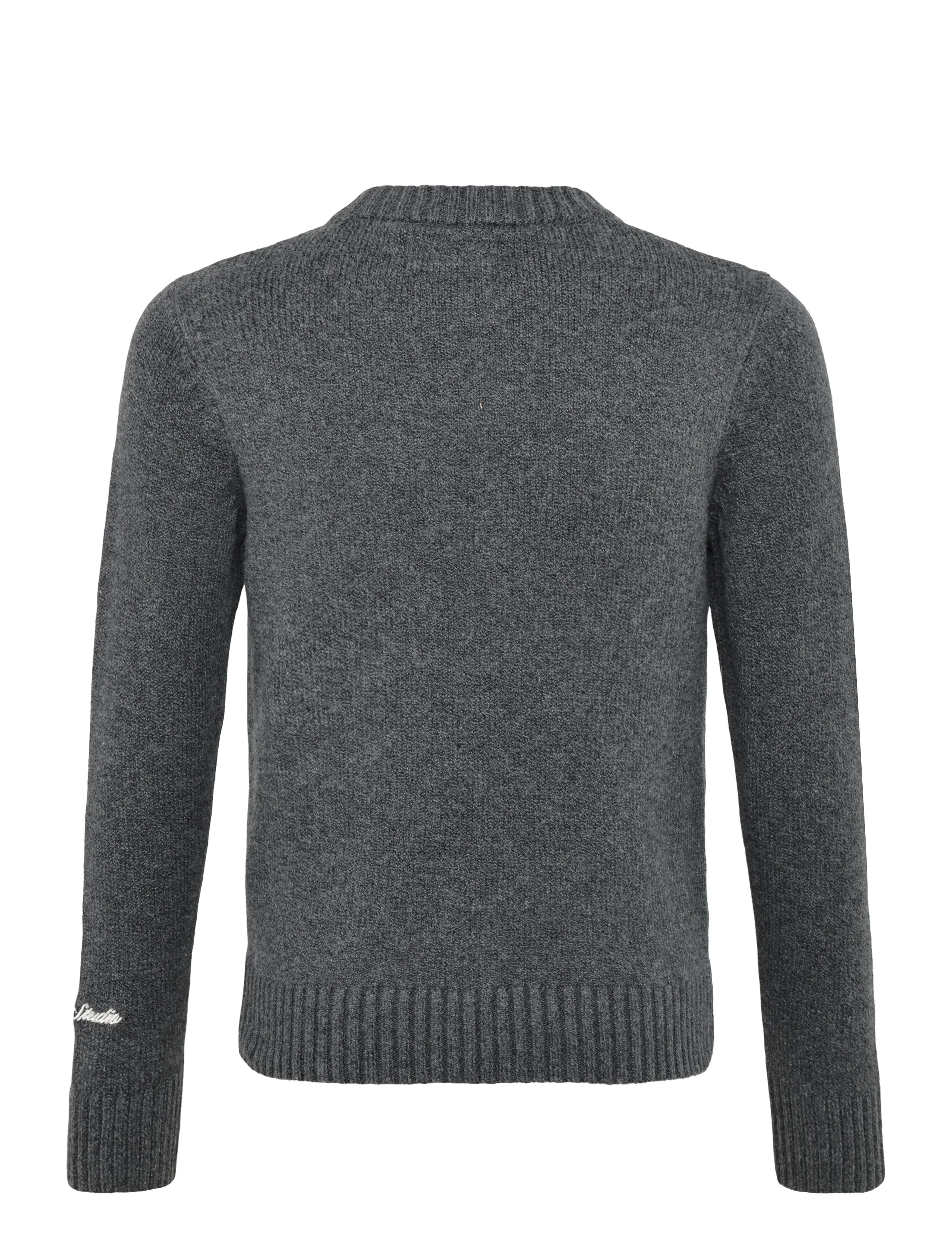 Jack & Jones - JORNORREBRO KNIT CREW NECK SN JNR - trøjer - dark grey melange - 2