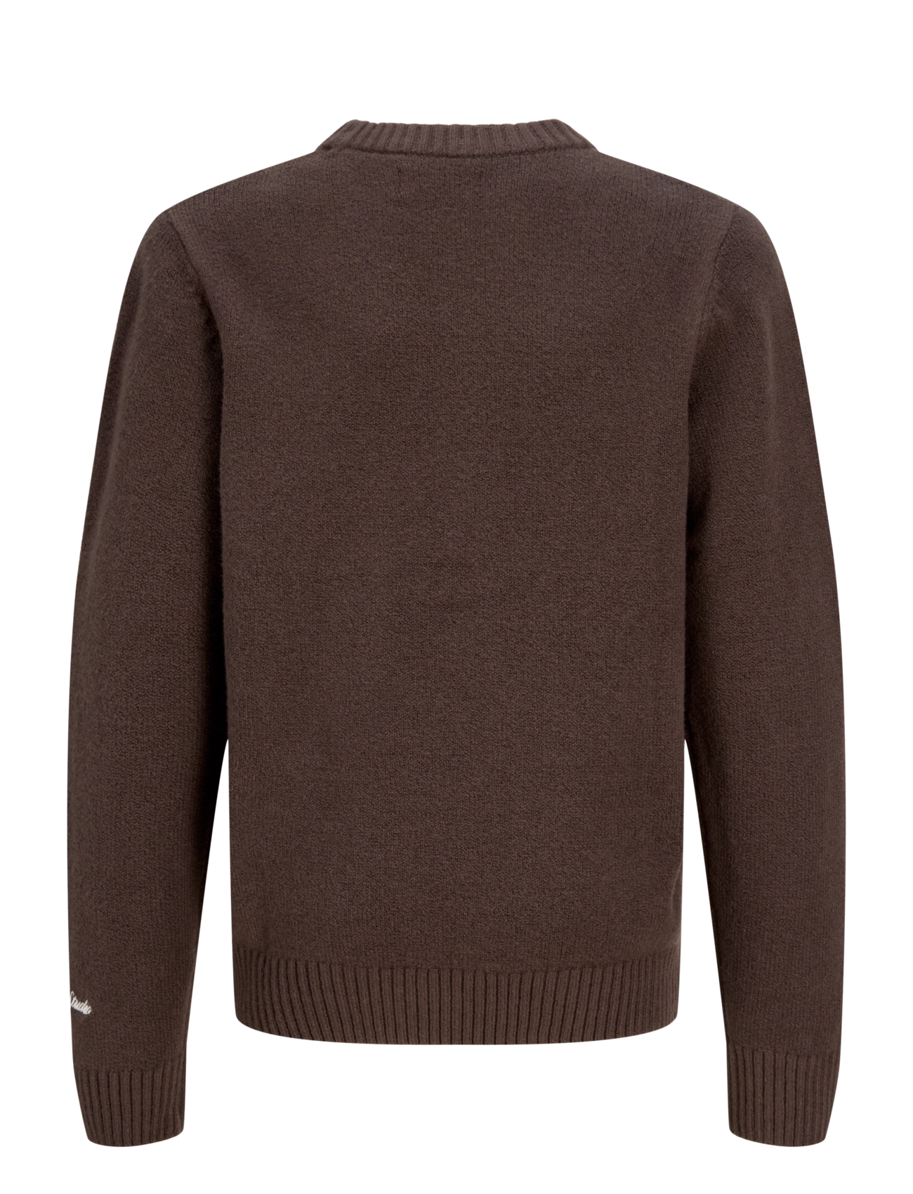 Jack & Jones - JORNORREBRO KNIT CREW NECK SN JNR - autumn clothing - mulch - 1