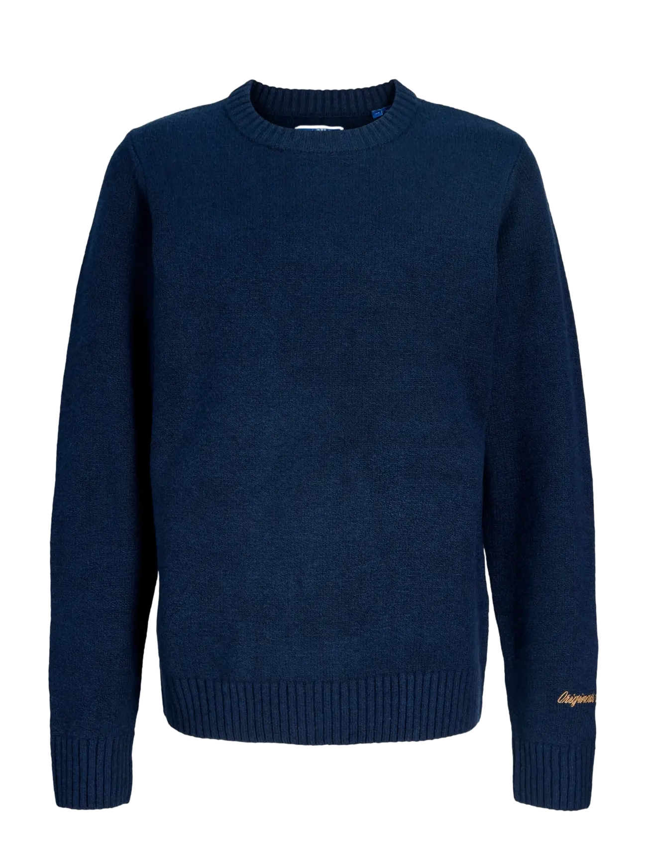 Jack & Jones JORNORREBRO KNIT CREW NECK SN JNR - Strickmode - OCEAN CAVERN / navy