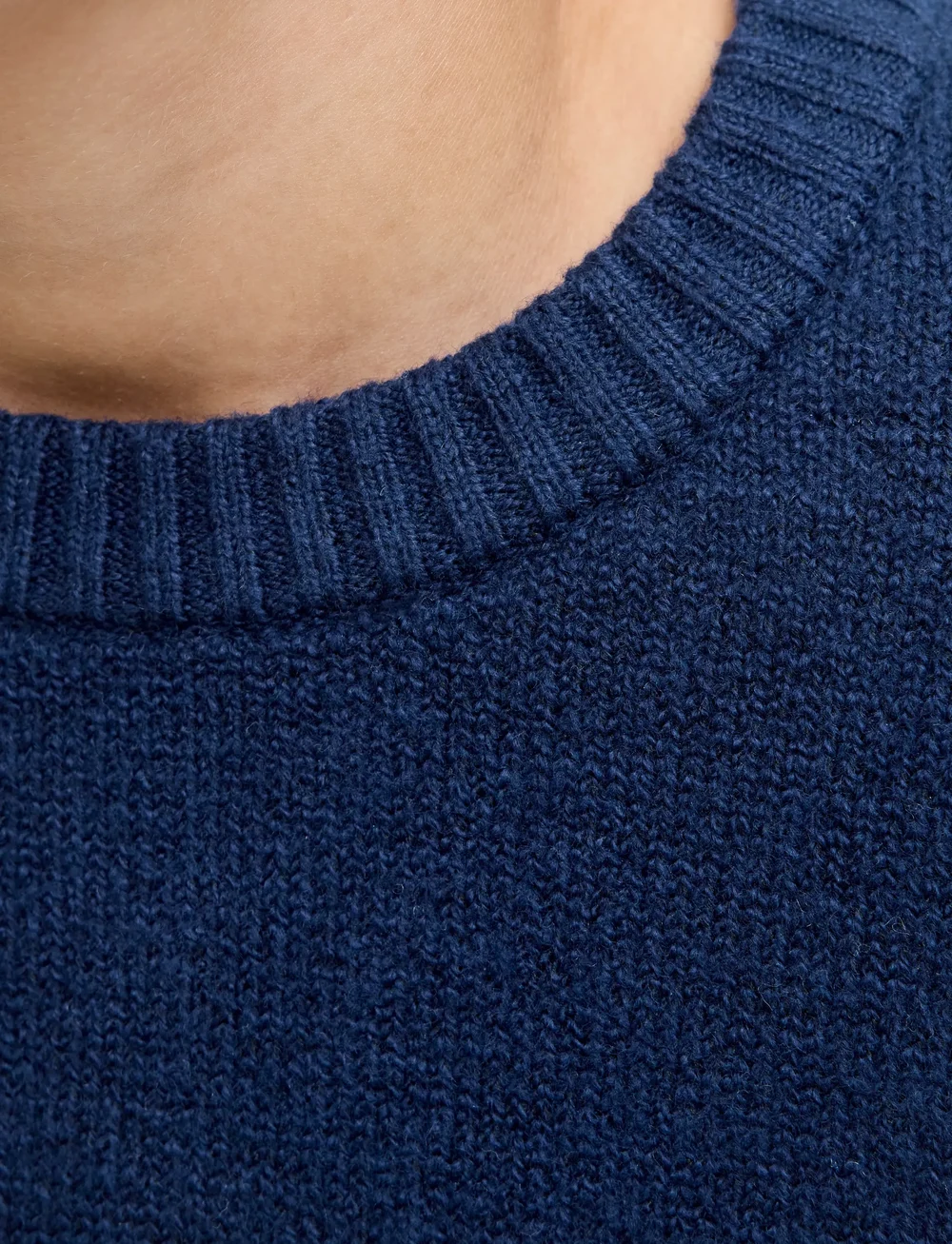 Jack & Jones - JORNORREBRO KNIT CREW NECK SN JNR - pullover - ocean cavern - 5