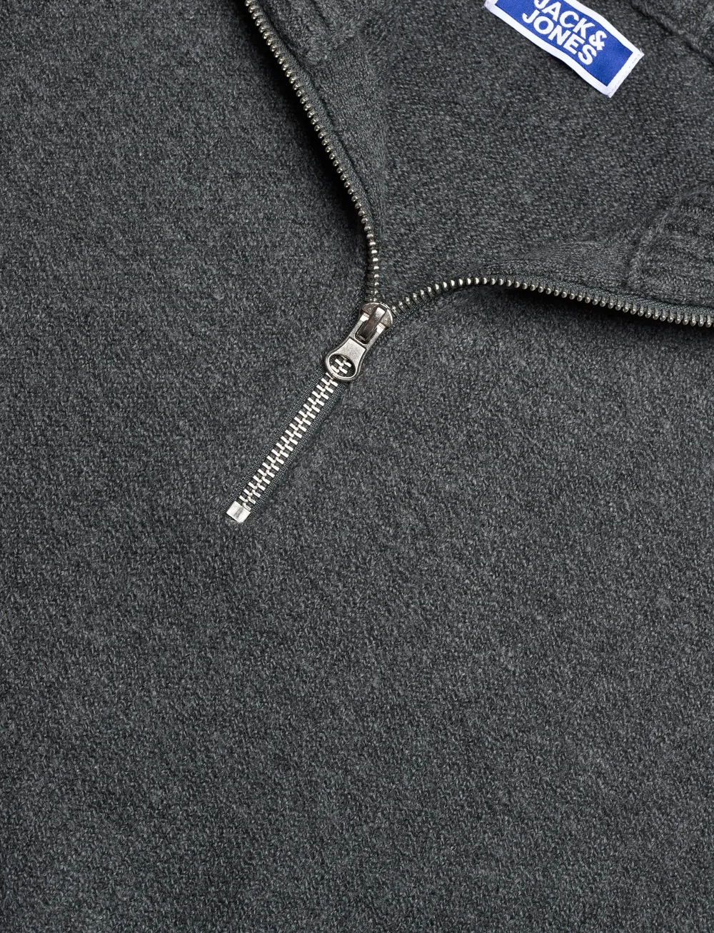Jack & Jones - JORNORREBRO KNIT HALF ZIP JNR - pullover - dark grey melange - 2