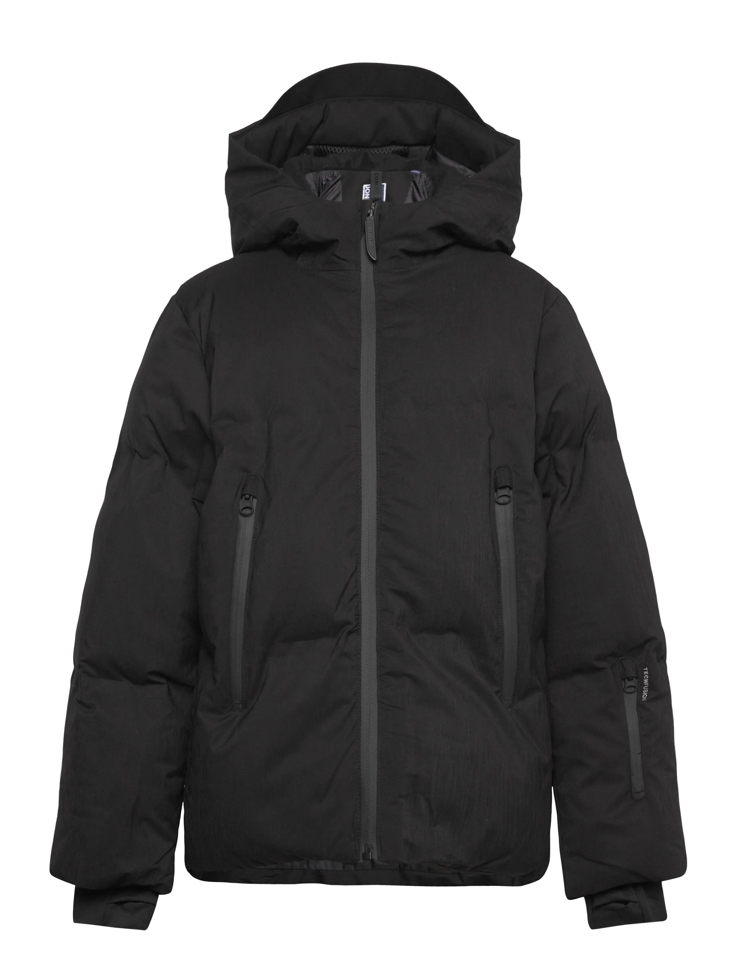 JACK & JONES Jcofusion Technical Puffer Jacke Jnr Schwarz - 176 - Kinder