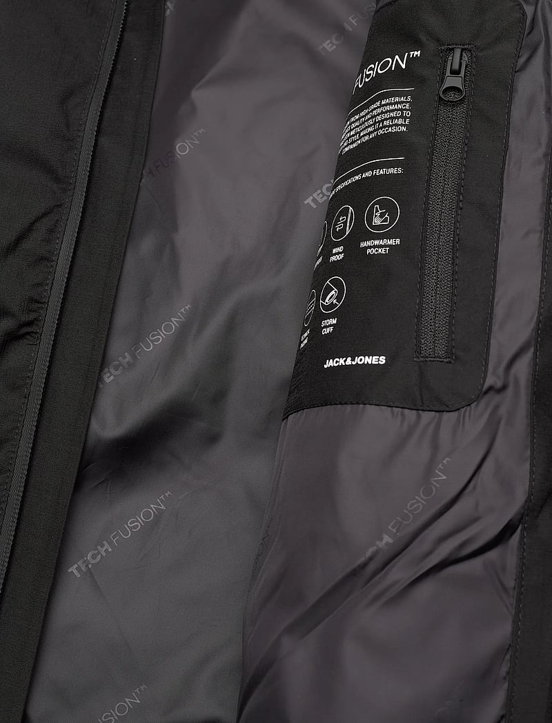 JACK & JONES Jacket Jcofusion Scuba-Giacca, Nero, S Uomo JACK & JONES Jacket Jcofusion Scuba-Giacca, Nero, S Uomo