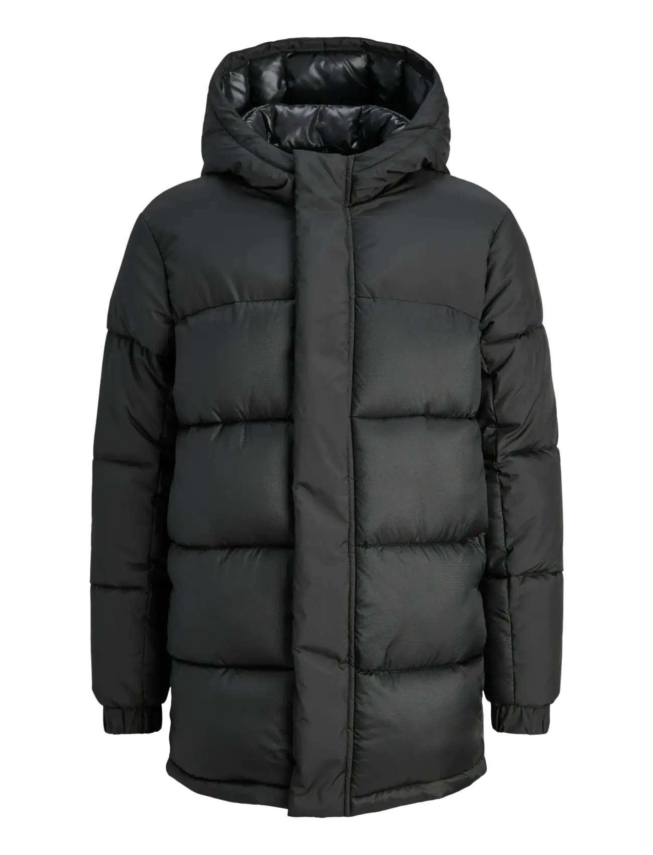 Jack & Jones - JCOUNION LONG PUFFER JACKET JNR - winterjacke - black - 1
