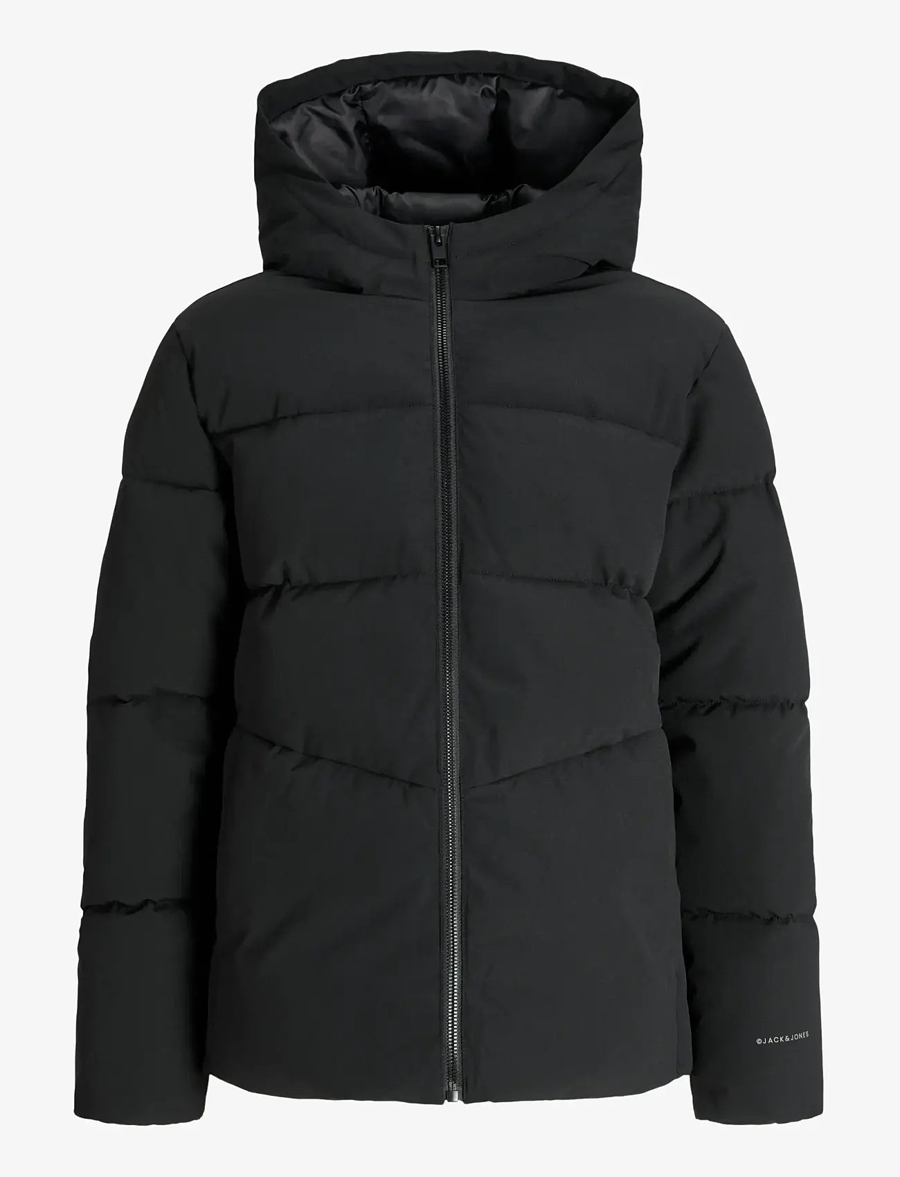 Jack & Jones - JJGLOBAL PUFFER JACKET JNR - vinterjackor - black - 1