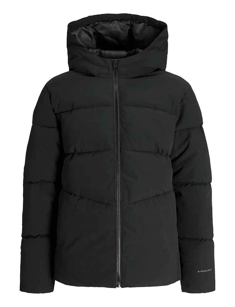Jack & Jones - JJGLOBAL PUFFER JACKET JNR - vinterjakker - black - 1