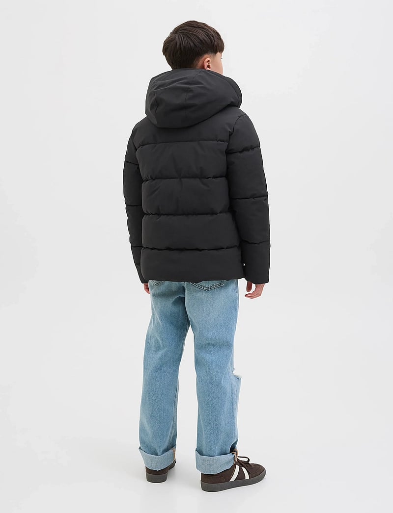 Jack & Jones - JJGLOBAL PUFFER JACKET JNR - vinterjakker - black - 2