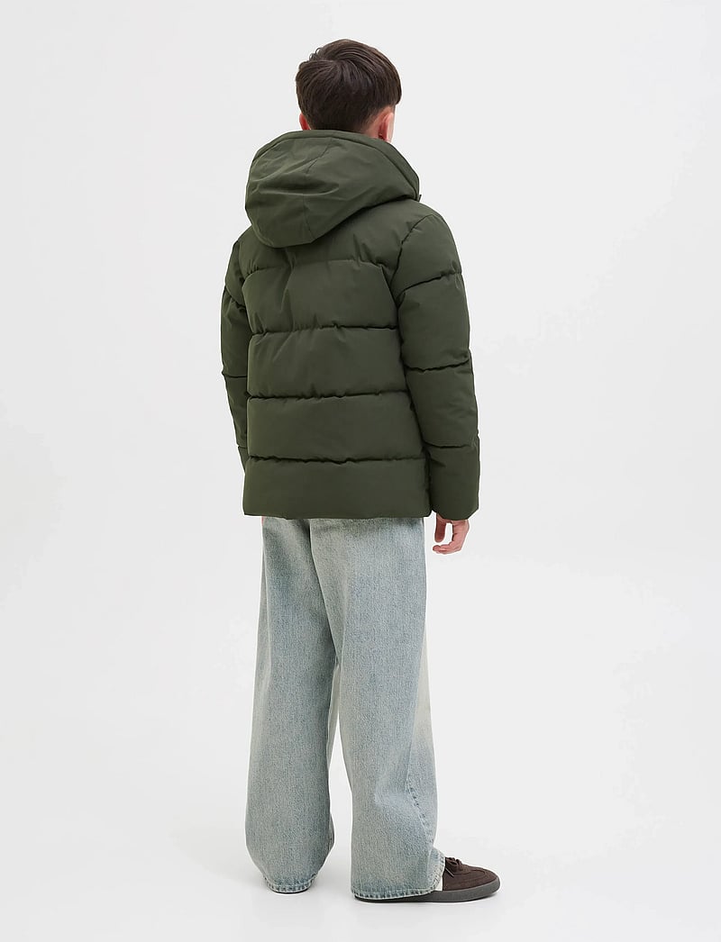 Jack & Jones - JJGLOBAL PUFFER JACKET JNR - winterjacke - rosin - 2