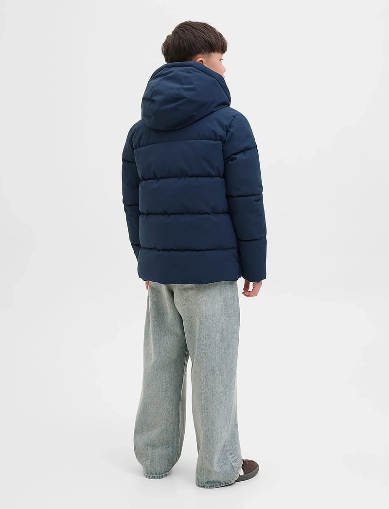 Jack & Jones - JJGLOBAL PUFFER JACKET JNR - vinterjackor - sky captain - 2