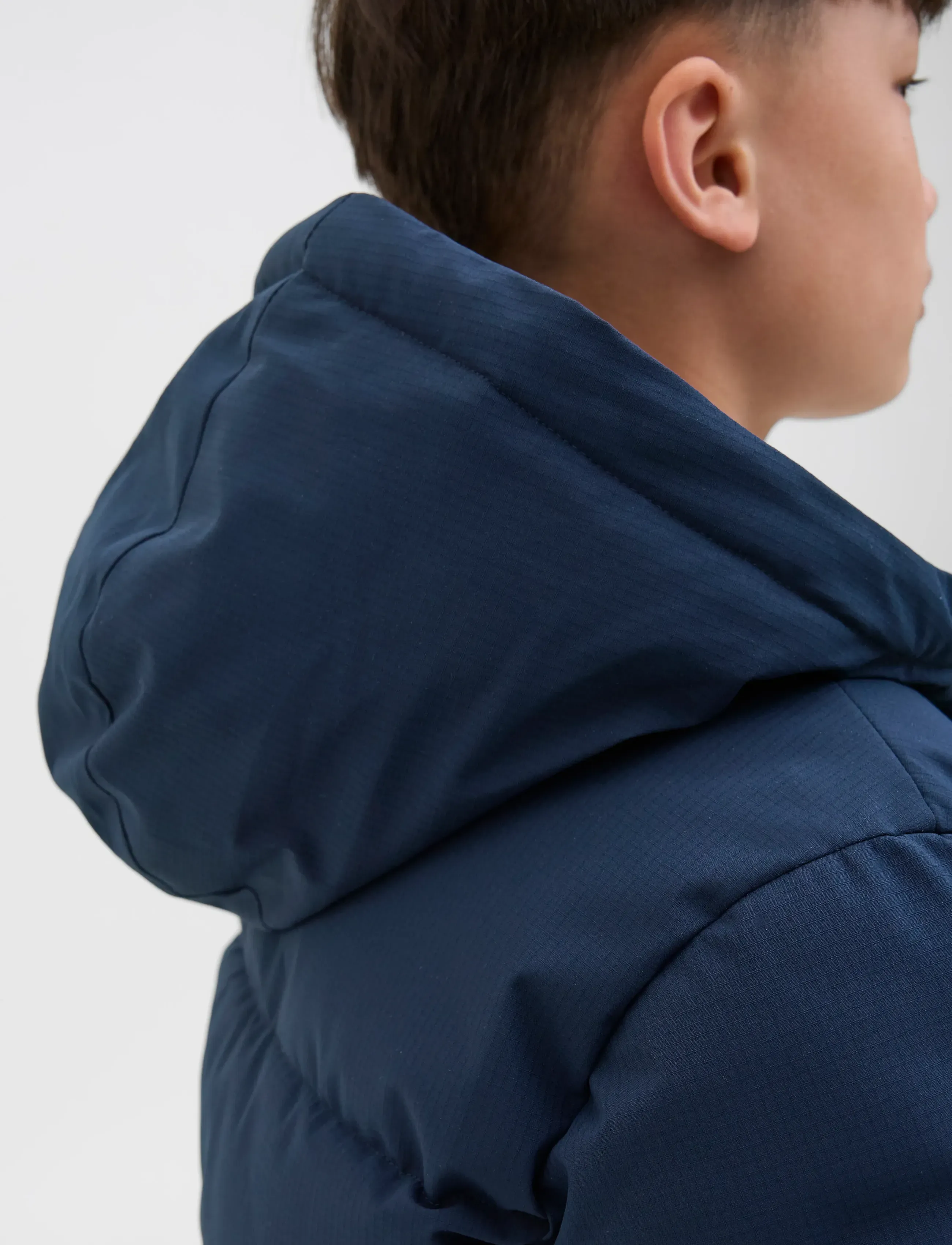 Jack & Jones - JJGLOBAL PUFFER JACKET JNR - winter jackets - sky captain - 3