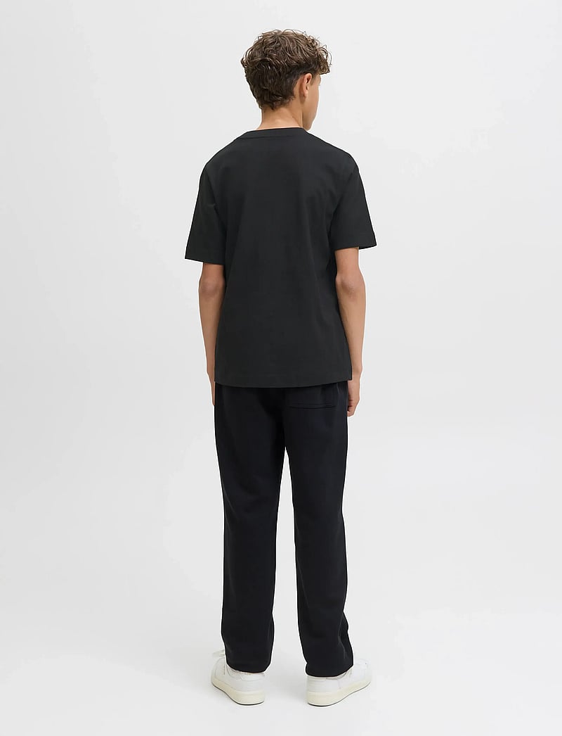 Jack & Jones - JORNORREBRO EMB TEE SS CN NOOS JNR - kurzärmelige - black - 2