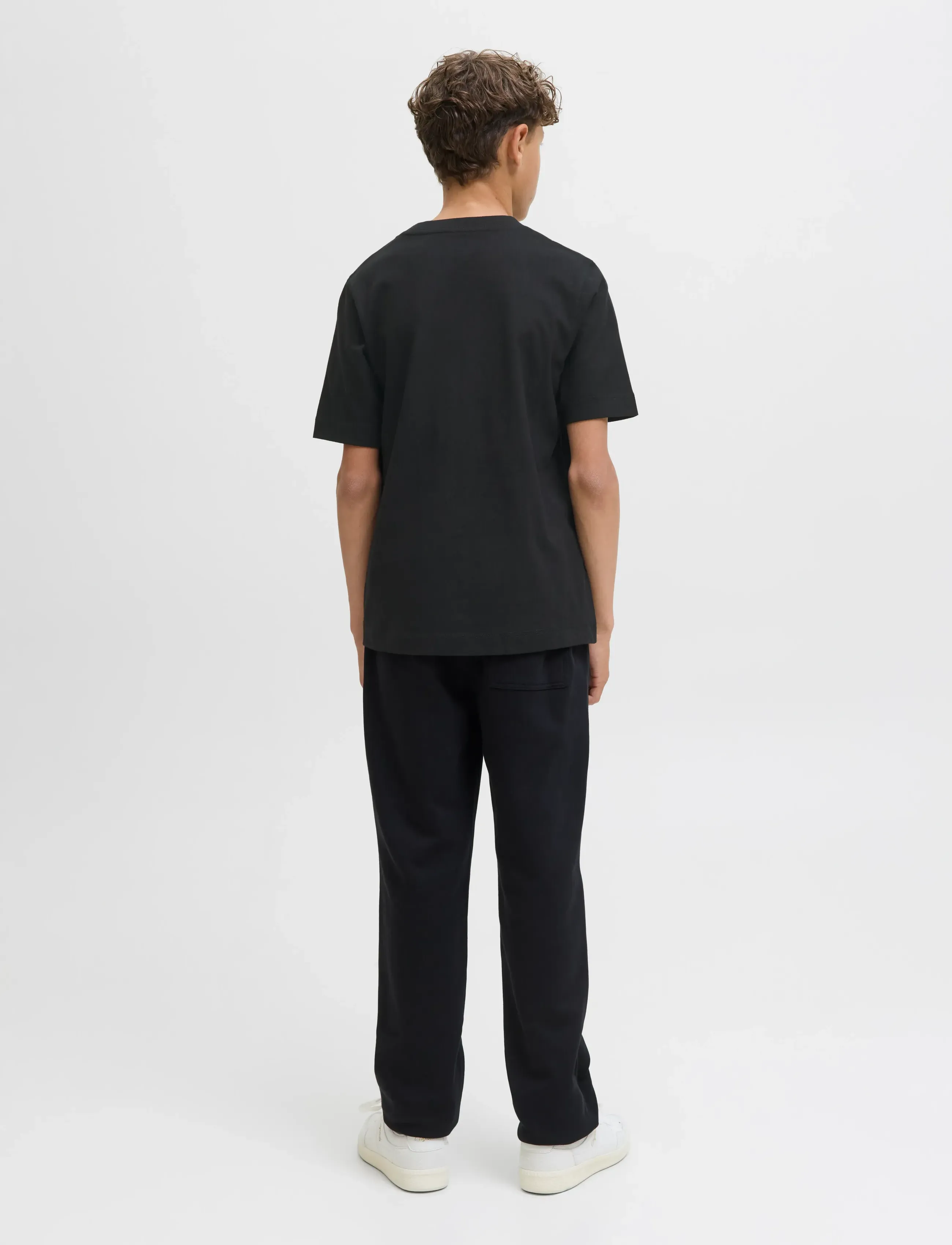 Jack & Jones - JORNORREBRO EMB TEE SS CN NOOS JNR - kurzärmelige - black - 2