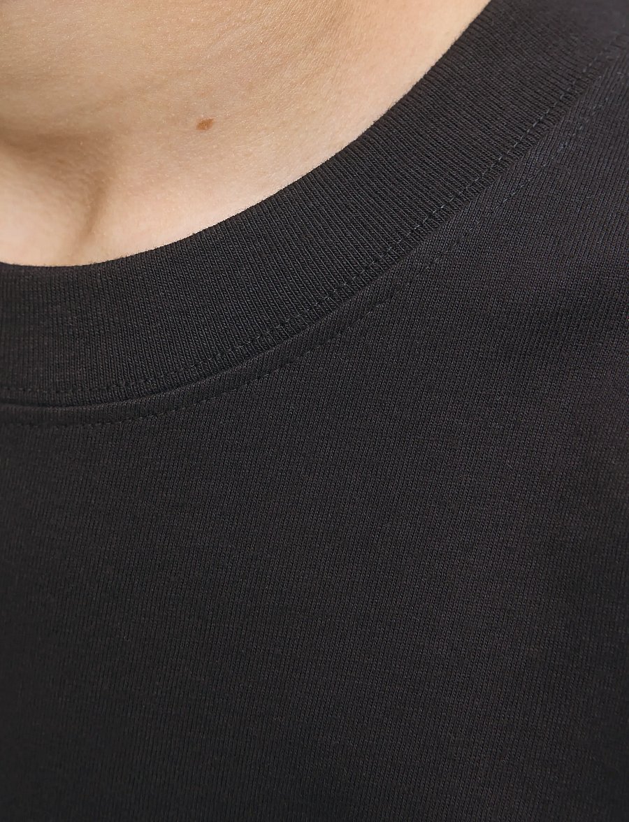 Jack & Jones - JORNORREBRO EMB TEE SS CN NOOS JNR - kurzärmelige - black - 5