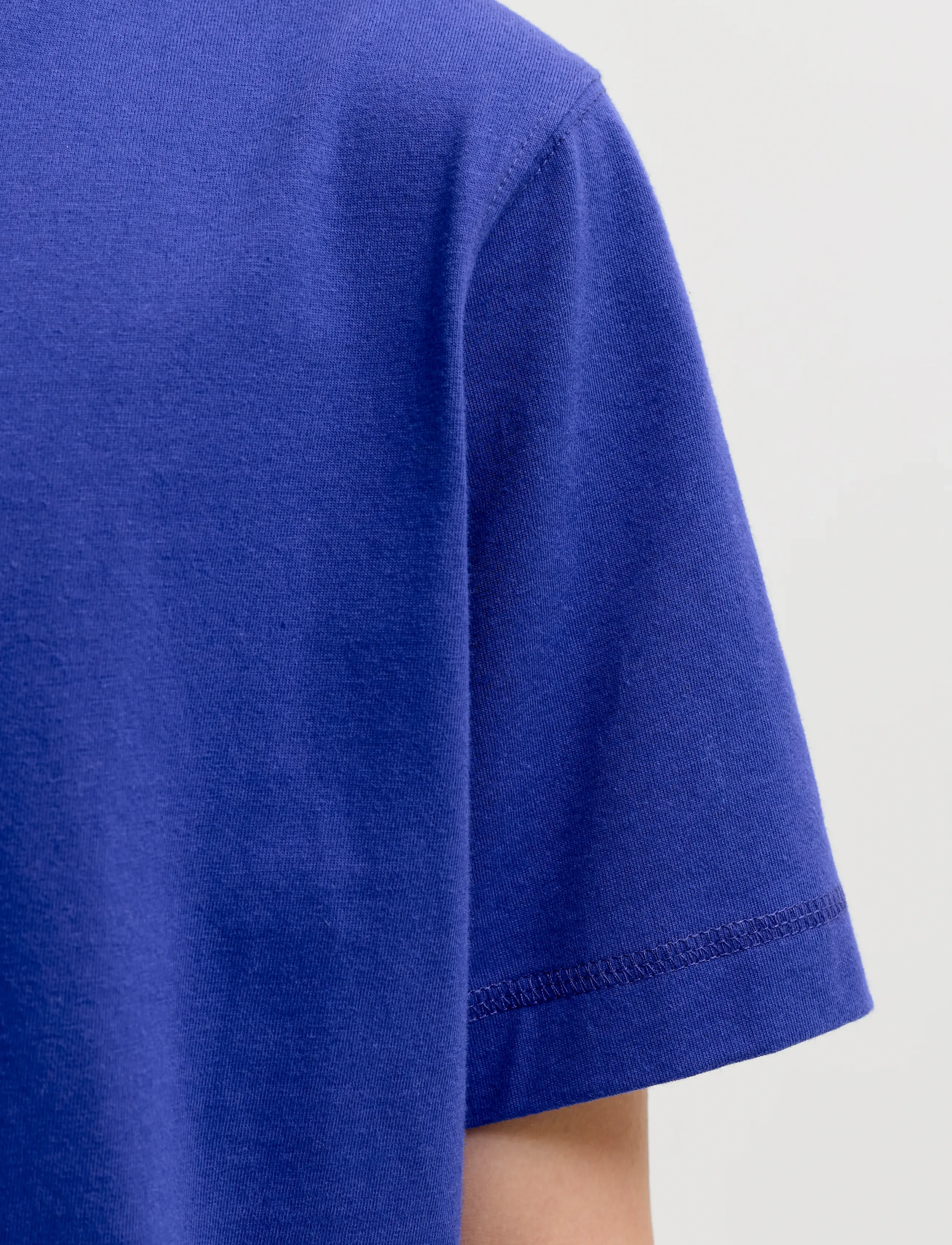 Jack & Jones - JORNORREBRO EMB TEE SS CN NOOS JNR - kortærmede t-shirts - bluing - 5