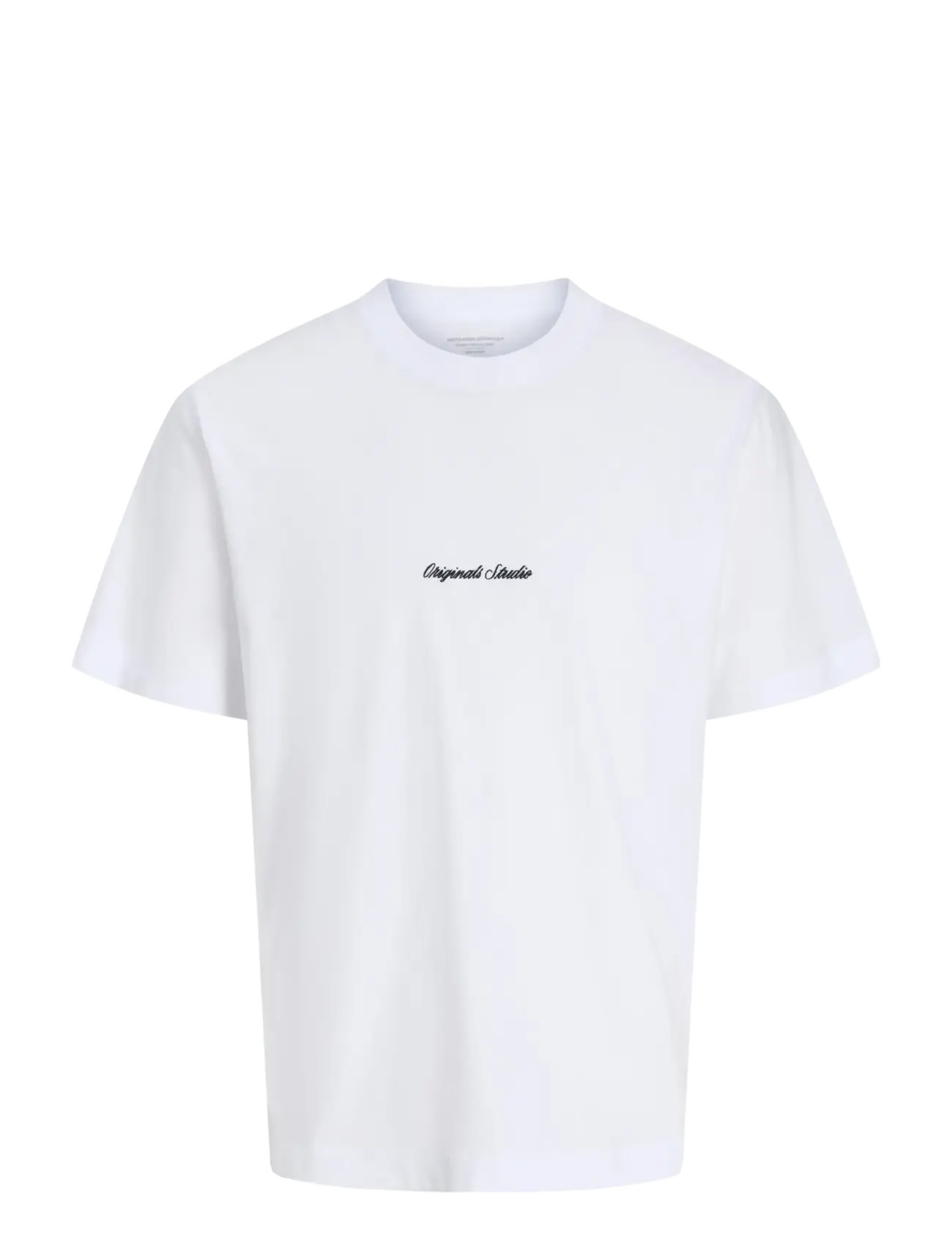 Jack & Jones JORNORREBRO EMB TEE SS CN NOOS JNR - Överdelar - BRIGHT WHITE / white