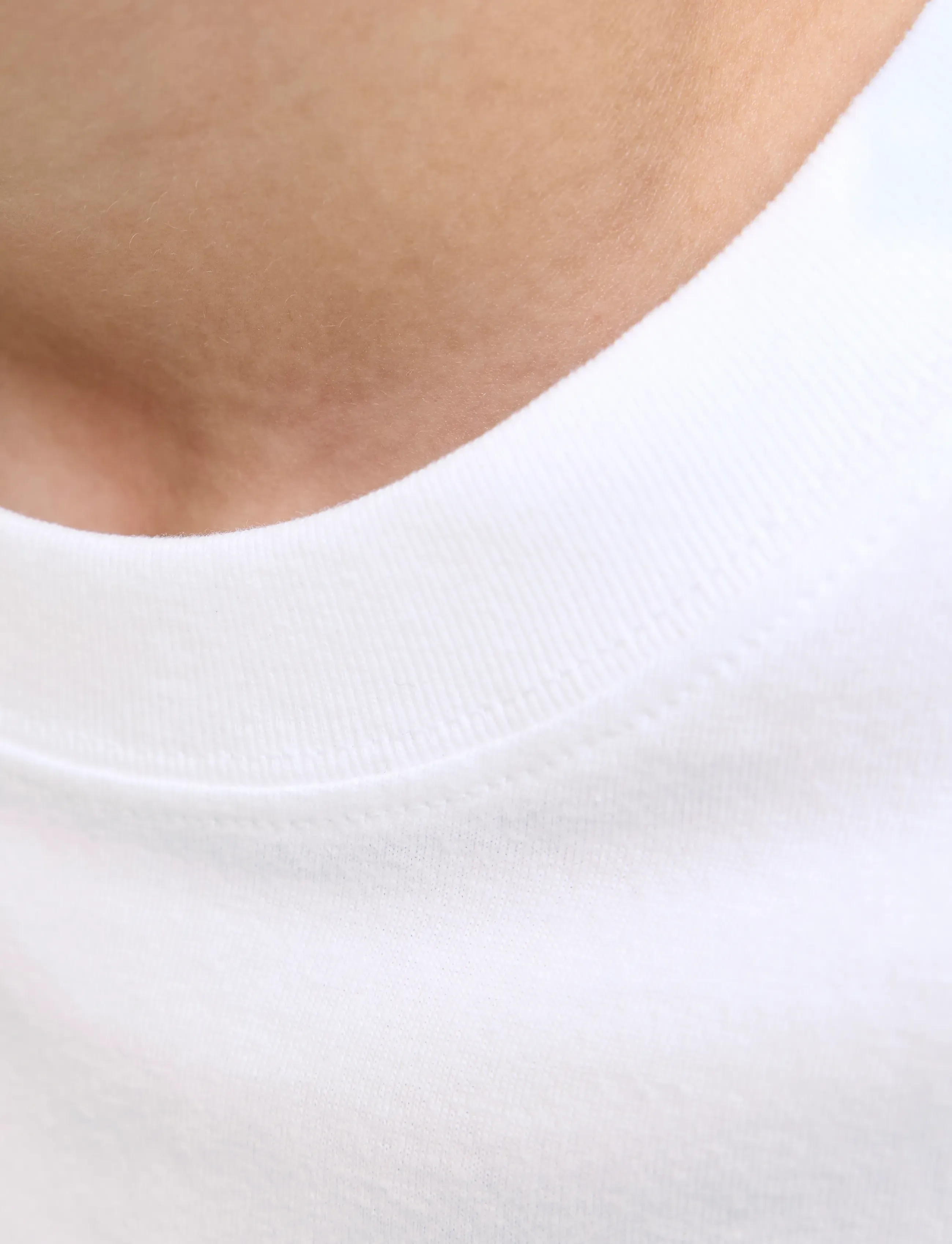 Jack & Jones - JORNORREBRO EMB TEE SS CN NOOS JNR - t-shirts à manches courtes - bright white - 4