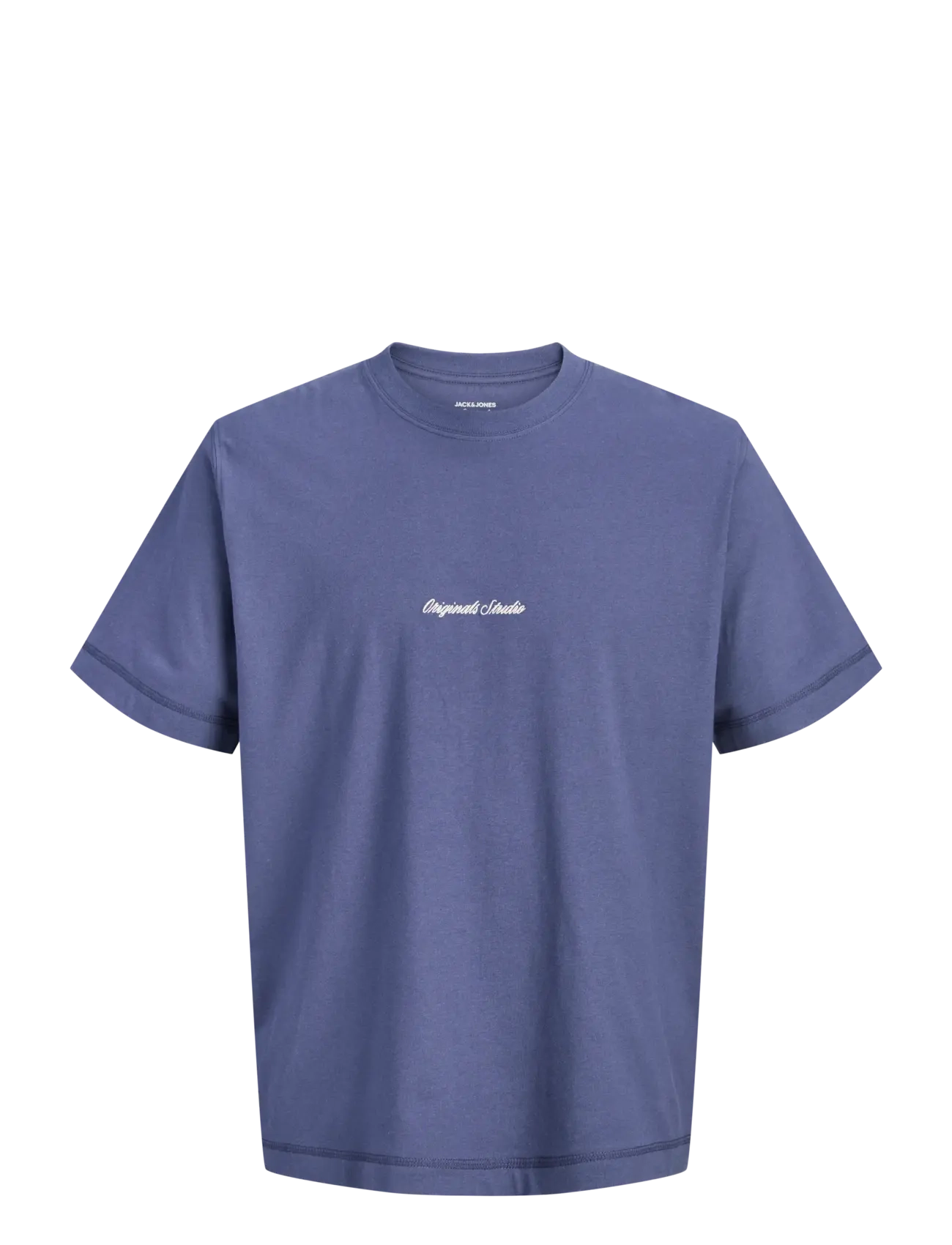 Jack & Jones - JORNORREBRO EMB TEE SS CN NOOS JNR - lühikeste varrukatega t-särgid - crown blue - 1