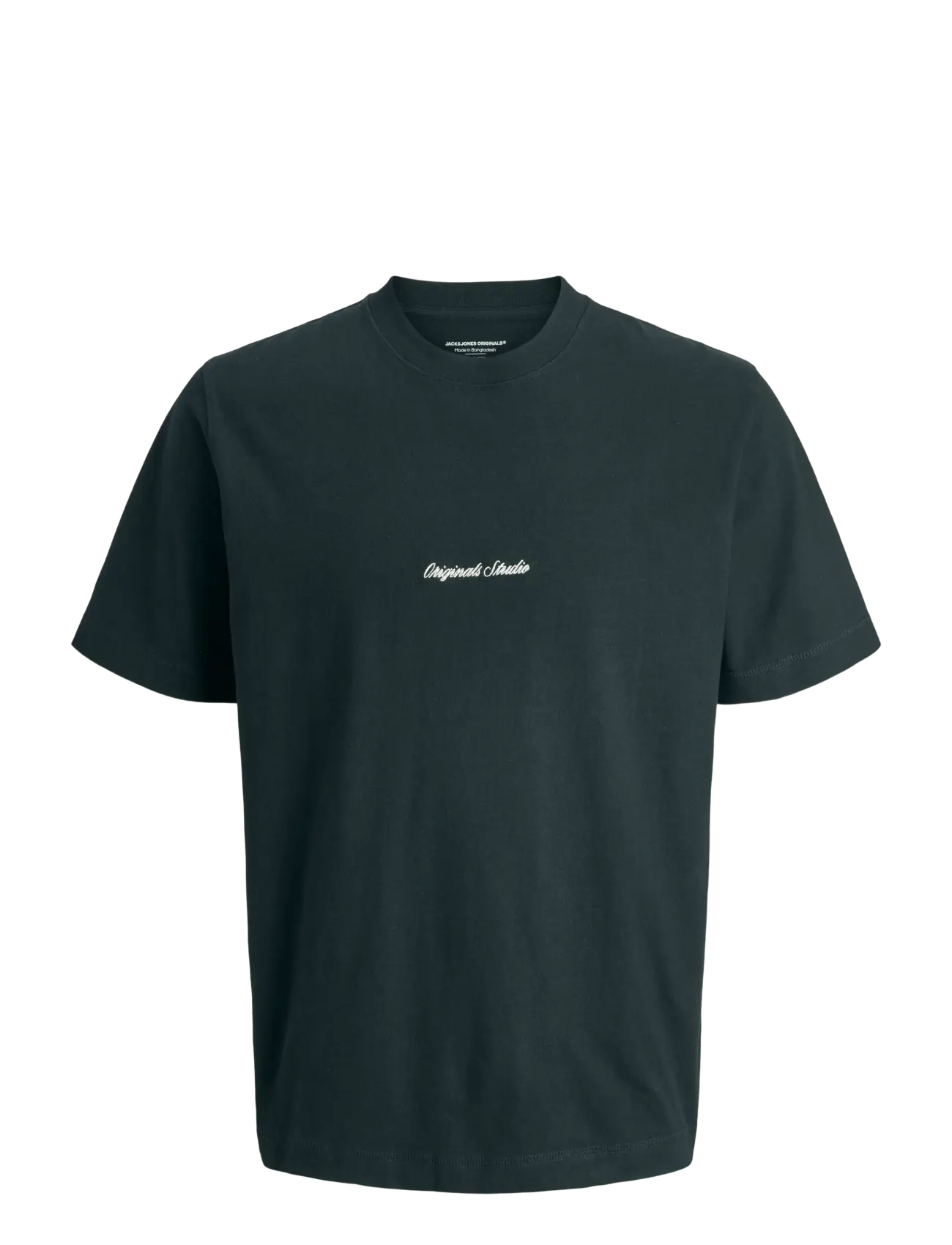 Jack & Jones JORNORREBRO EMB TEE SS CN NOOS JNR - Toppar & T-shirts - FOREST RIVER / navy