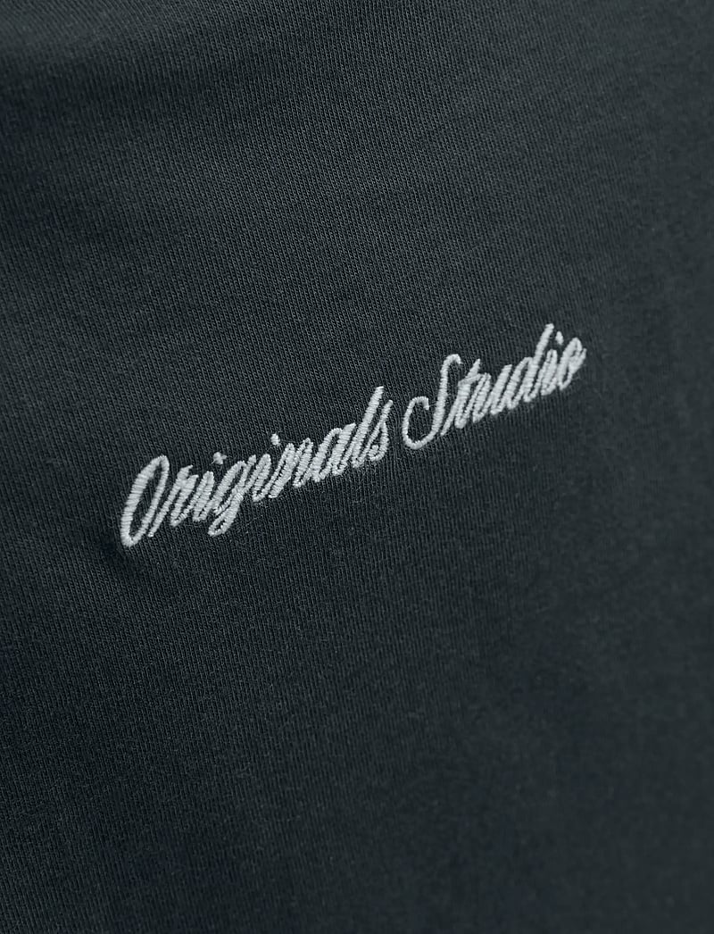 Jack & Jones - JORNORREBRO EMB TEE SS CN NOOS JNR - marškinėliai trumpomis rankovėmis - forest river - 4