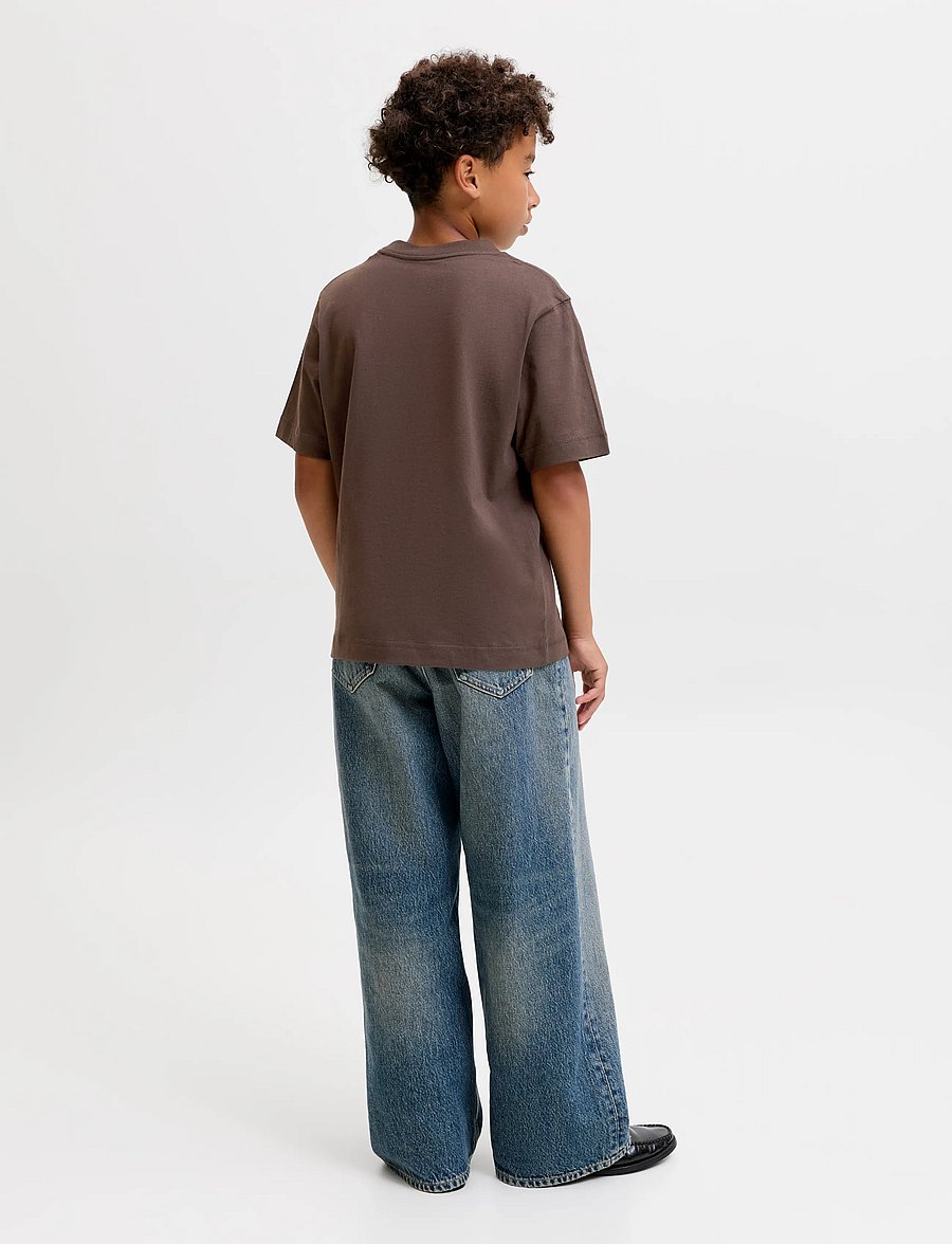 Jack & Jones - JORNORREBRO EMB TEE SS CN NOOS JNR - lühikeste varrukatega t-särgid - java - 3