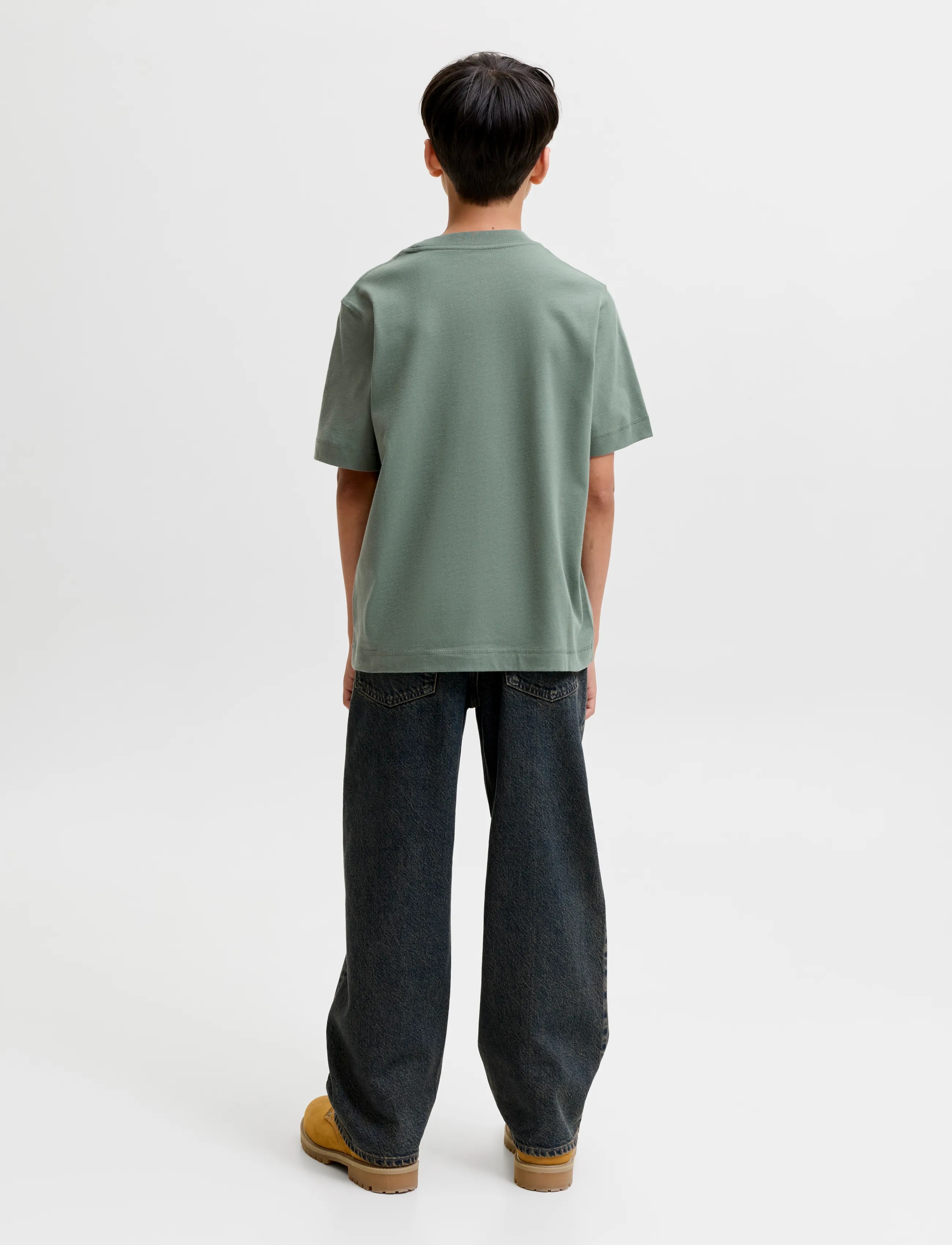 Jack & Jones - JORNORREBRO EMB TEE SS CN NOOS JNR - lühikeste varrukatega t-särgid - laurel wreath - 3