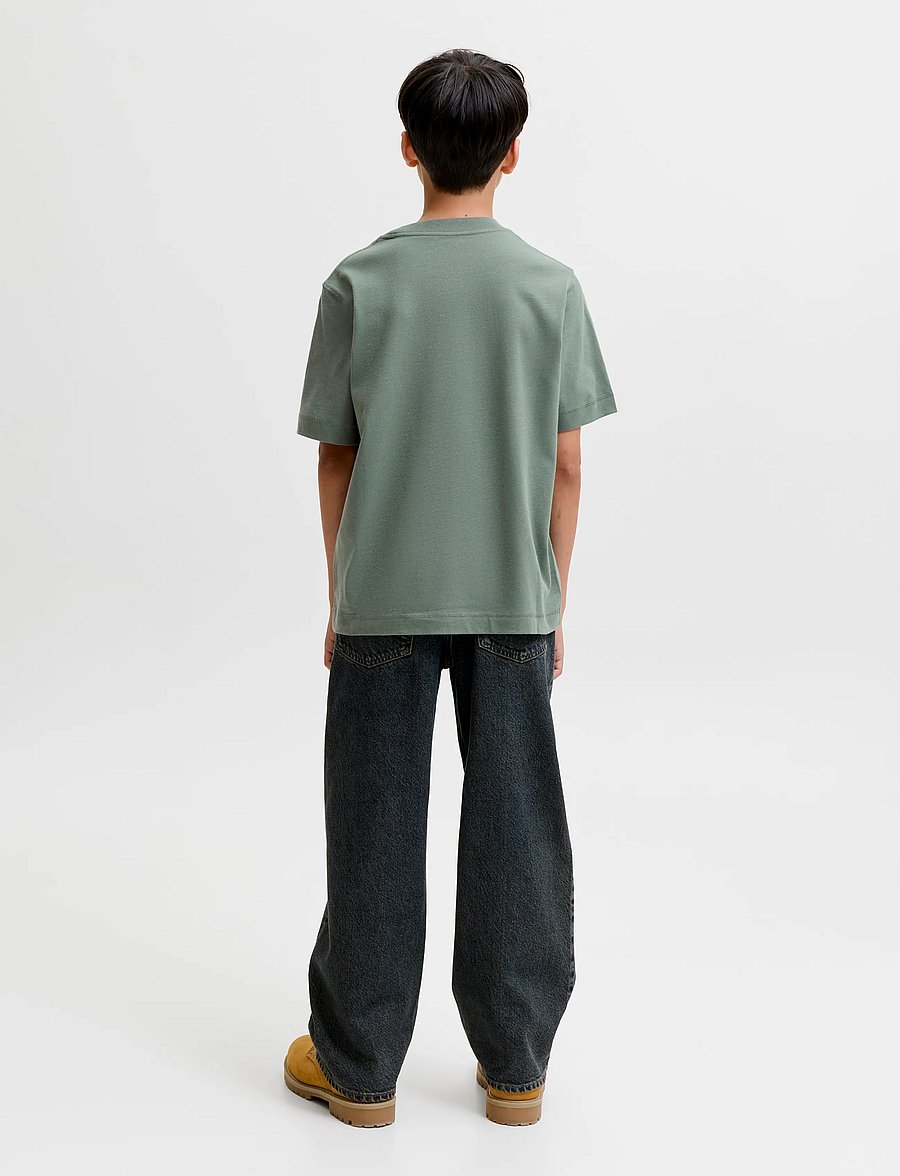 Jack & Jones - JORNORREBRO EMB TEE SS CN NOOS JNR - lühikeste varrukatega t-särgid - laurel wreath - 3
