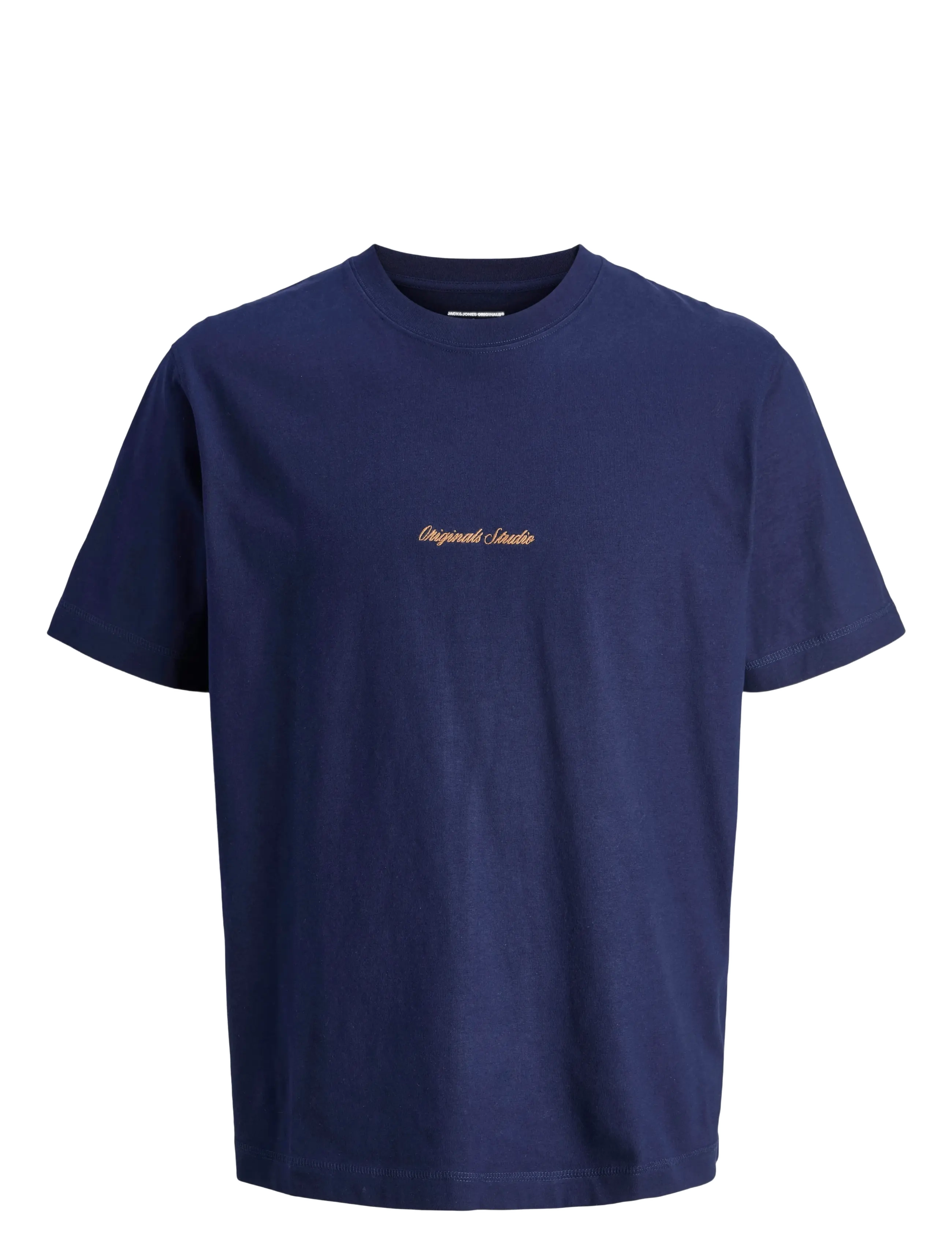 Jack & Jones JORNORREBRO EMB TEE SS CN NOOS JNR - Overdele - OCEAN CAVERN / navy