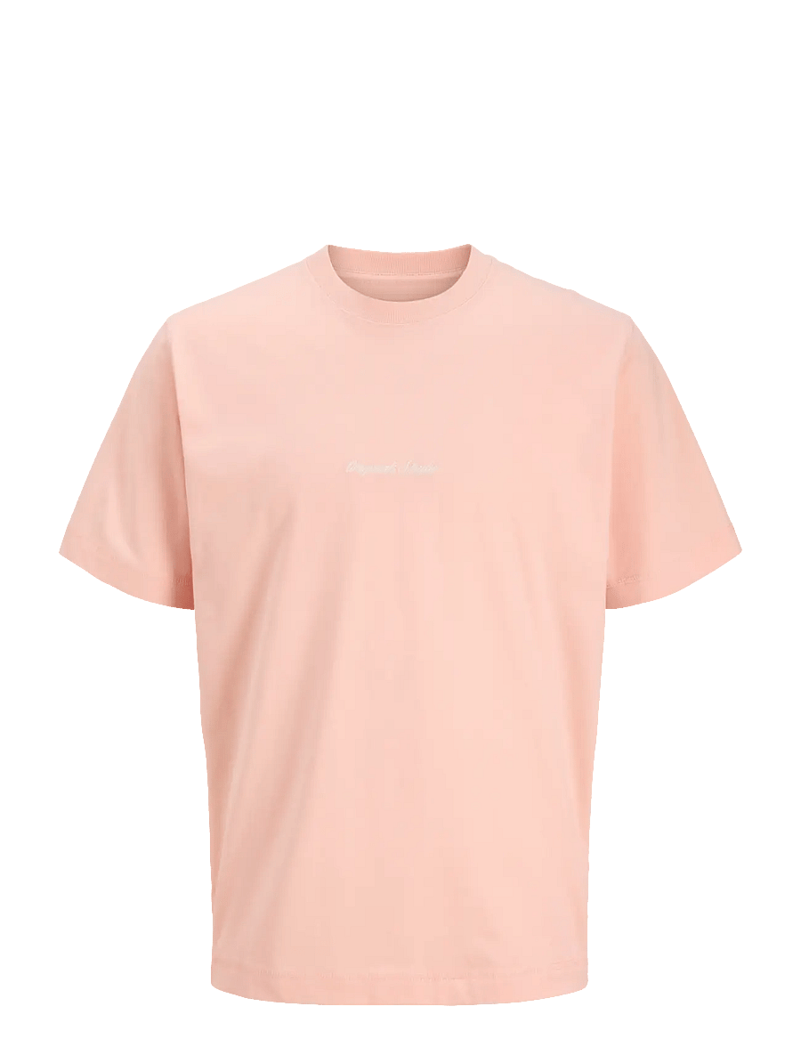 Jack & Jones - JORNORREBRO EMB TEE SS CN NOOS JNR - lühikeste varrukatega t-särgid - peach melba - 1